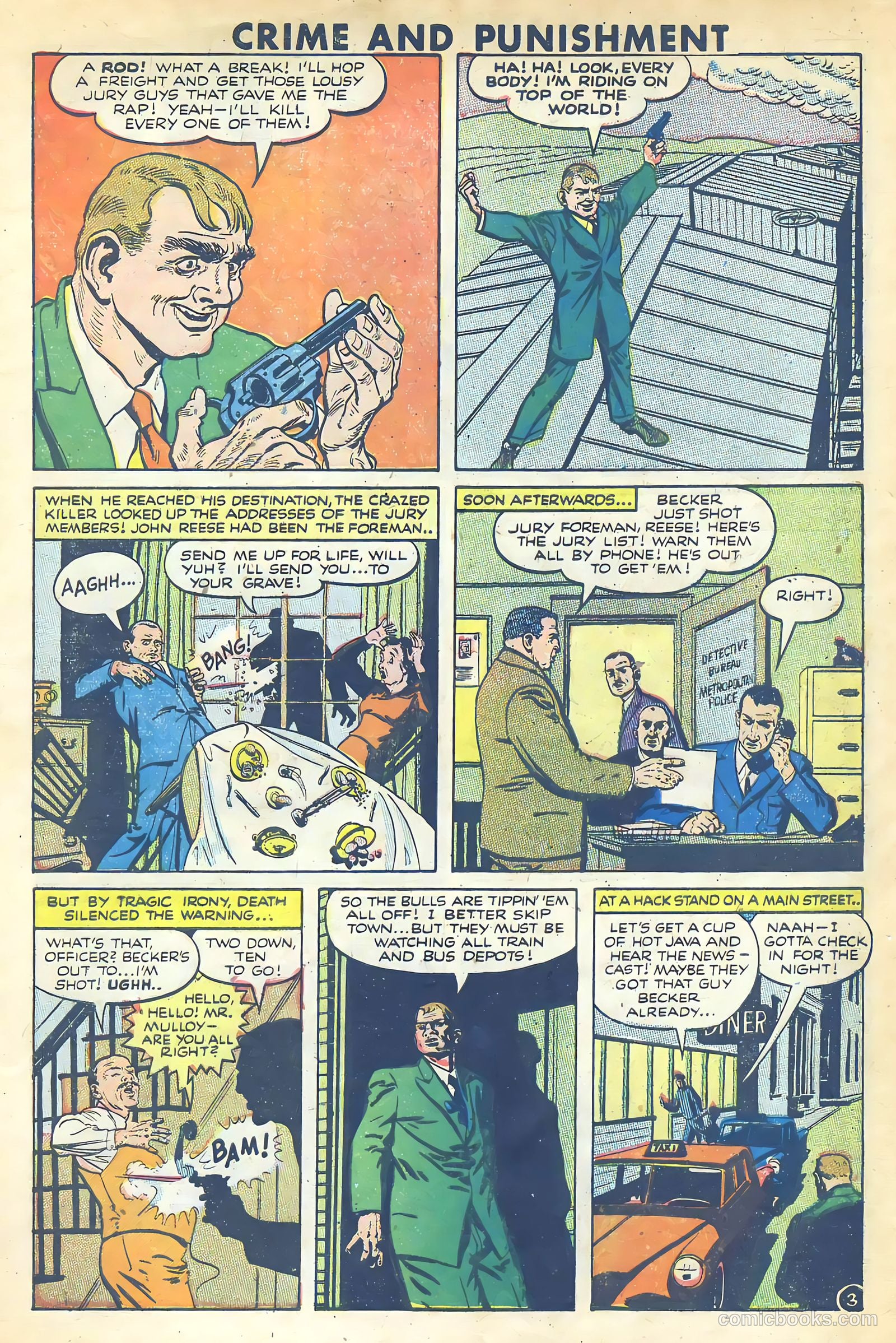Crime and Punishment #58 (1953) — page 5 of 36
