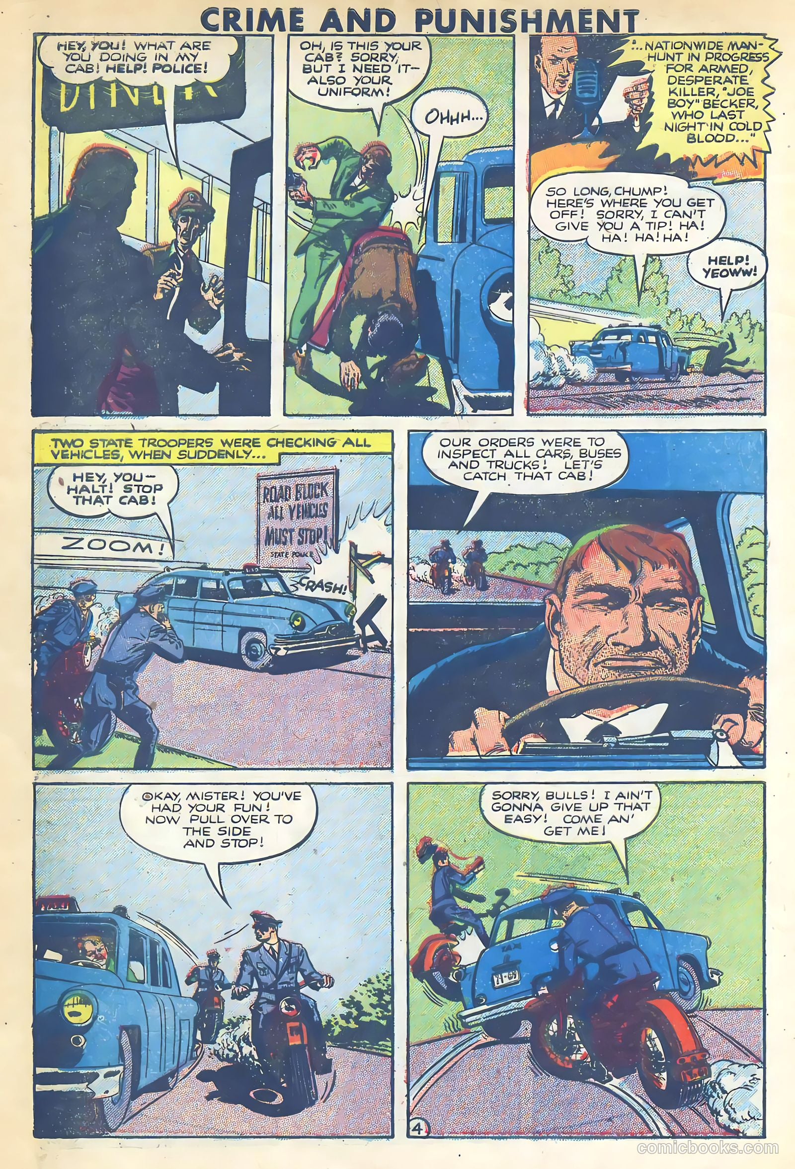 Crime and Punishment #58 (1953) — page 6 of 36