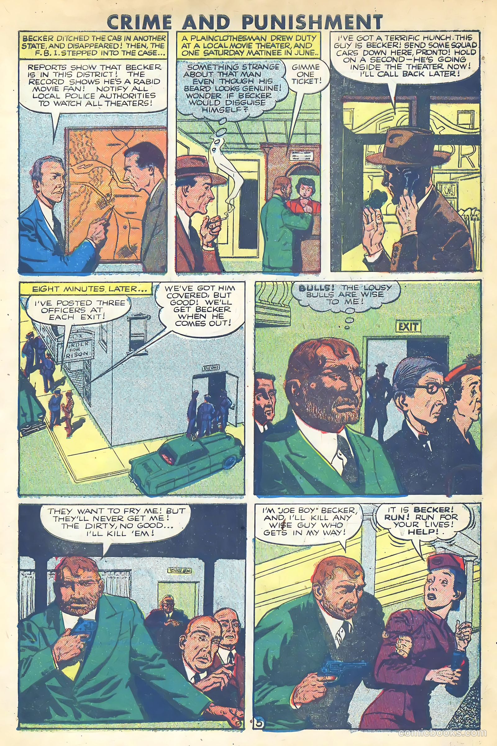 Crime and Punishment #58 (1953) — page 7 of 36