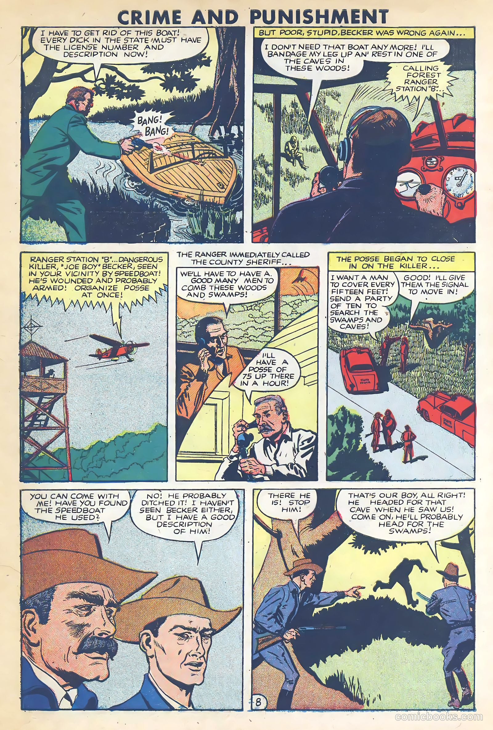 Crime and Punishment #58 (1953) — page 10 of 36