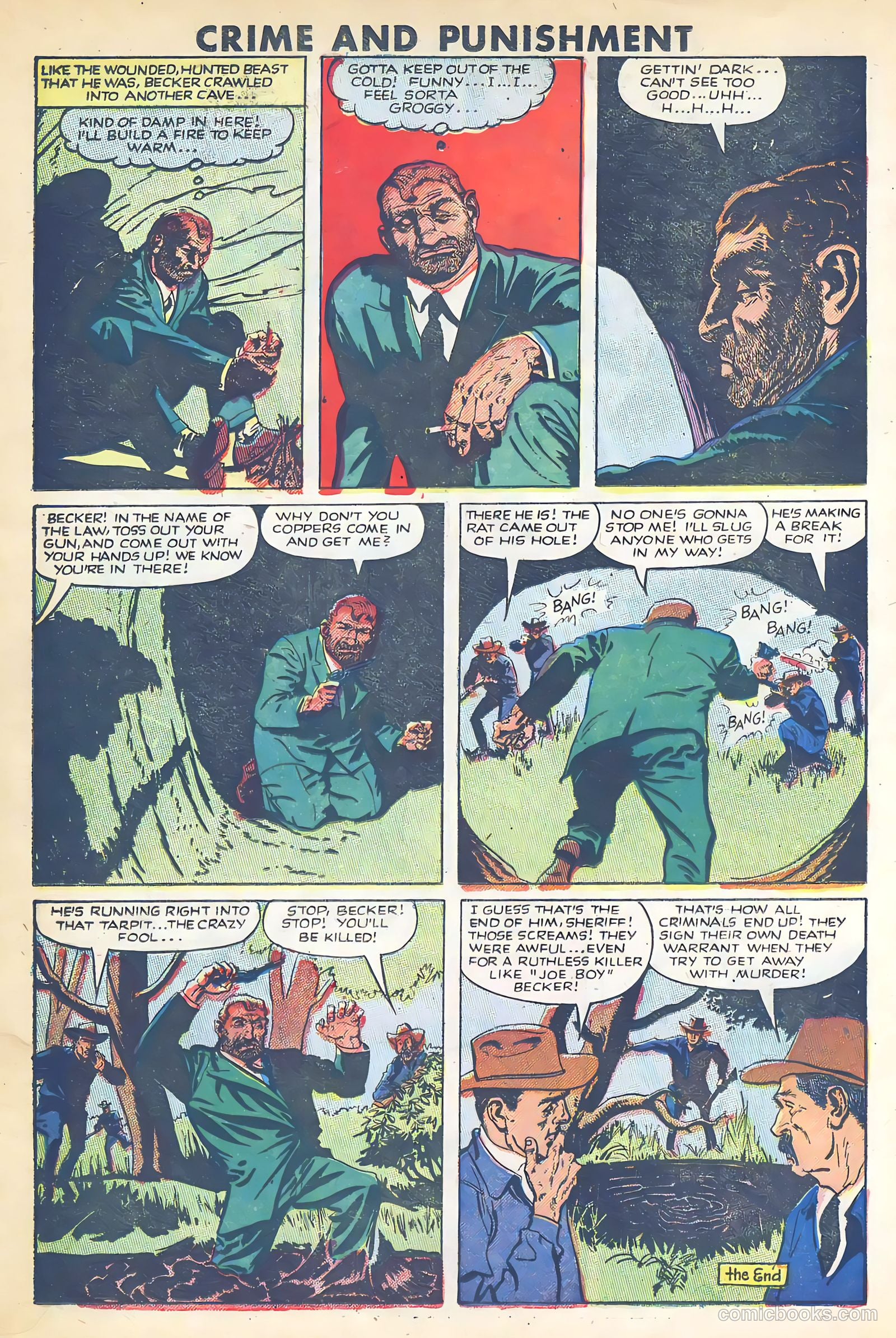 Crime and Punishment #58 (1953) — page 12 of 36