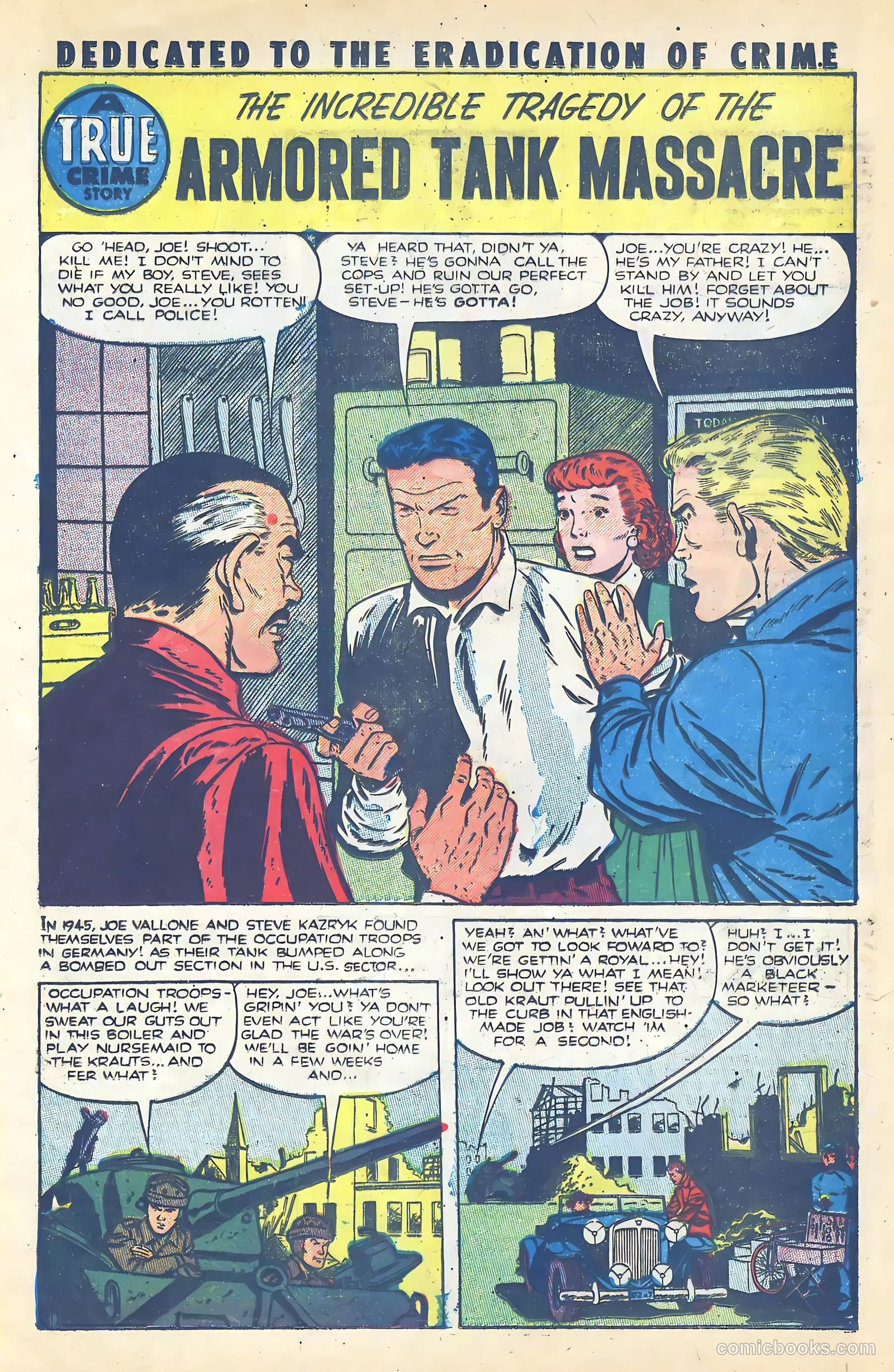 Crime and Punishment #58 (1953) — page 23 of 36
