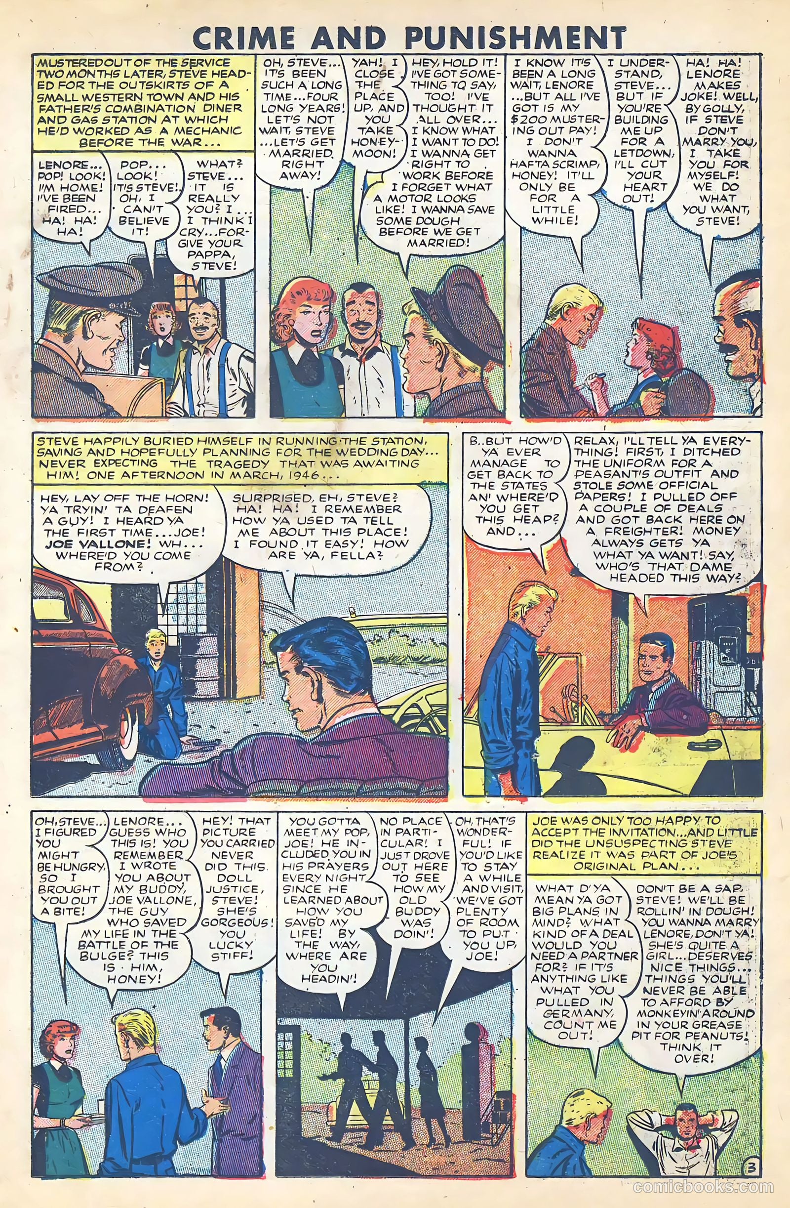 Crime and Punishment #58 (1953) — page 25 of 36