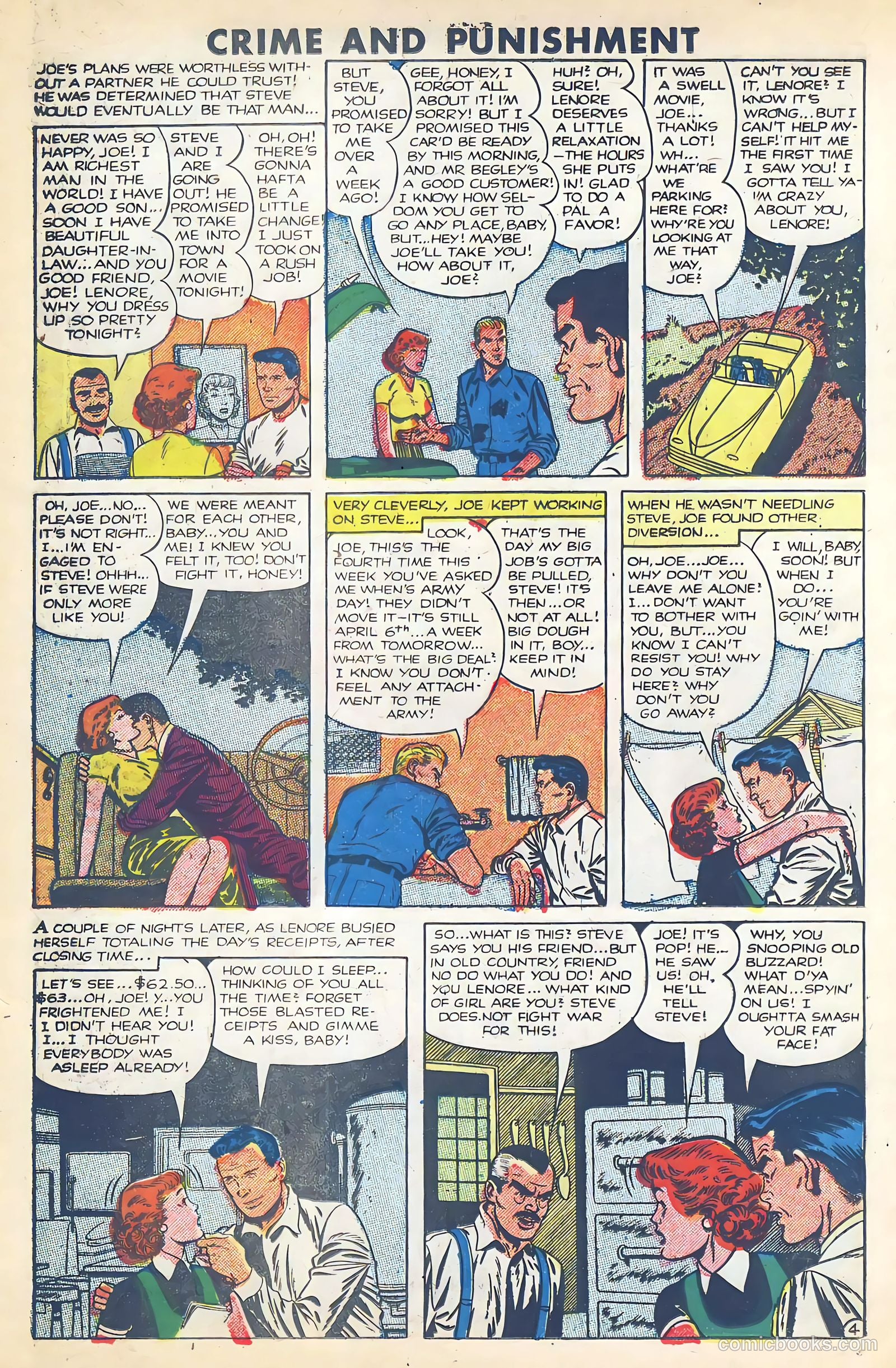 Crime and Punishment #58 (1953) — page 26 of 36