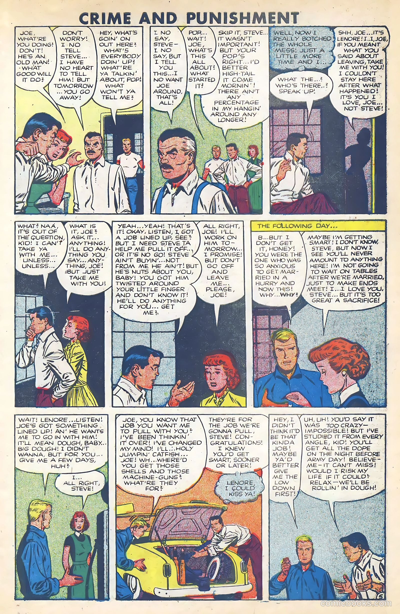 Crime and Punishment #58 (1953) — page 27 of 36