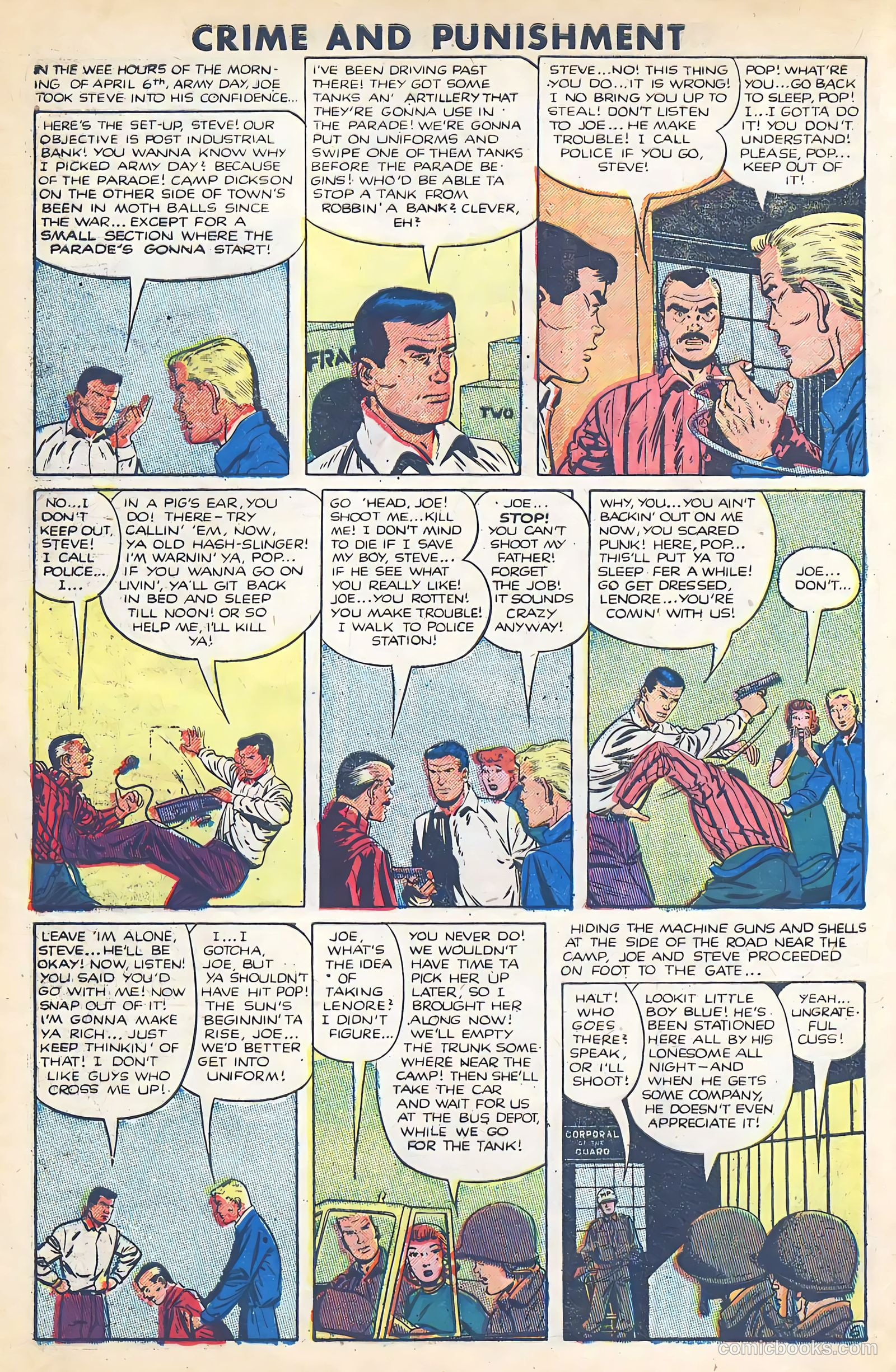 Crime and Punishment #58 (1953) — page 28 of 36