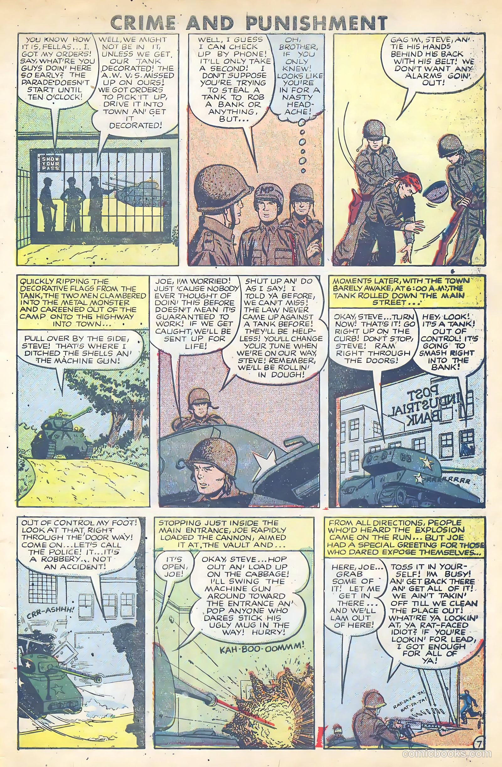 Crime and Punishment #58 (1953) — page 29 of 36