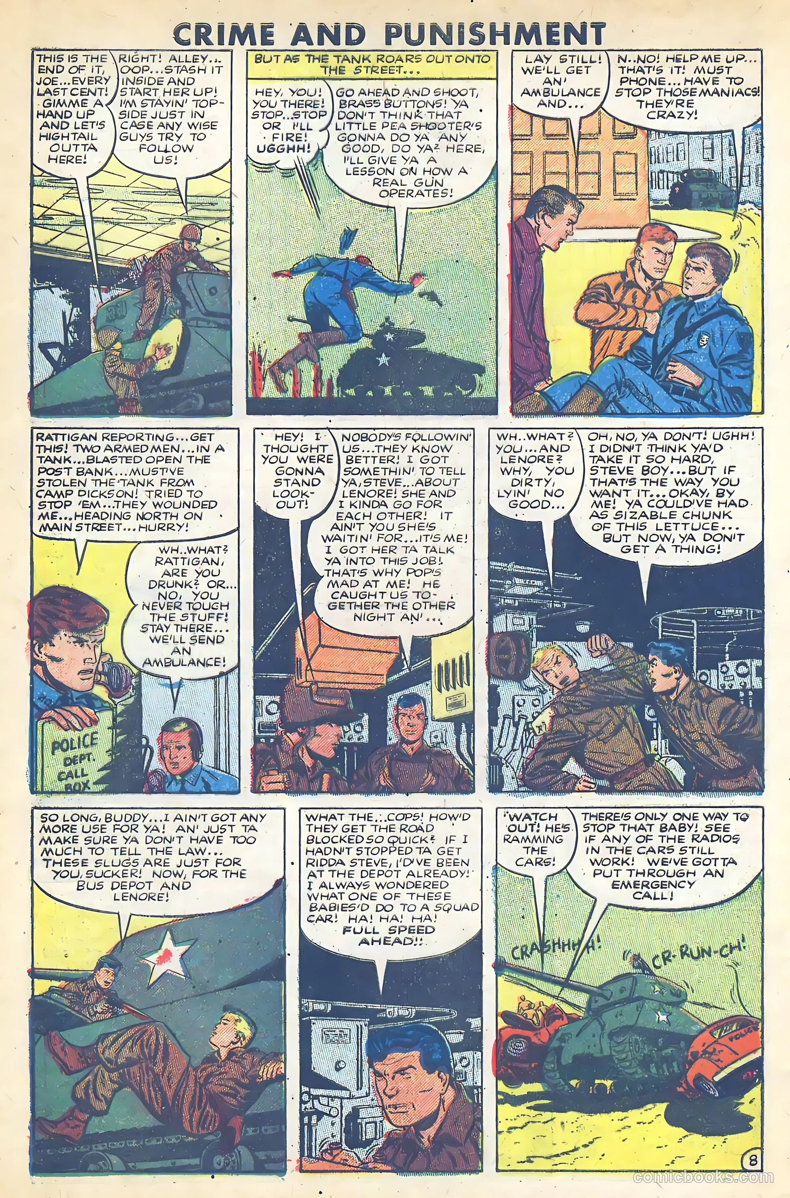 Crime and Punishment #58 (1953) — page 30 of 36