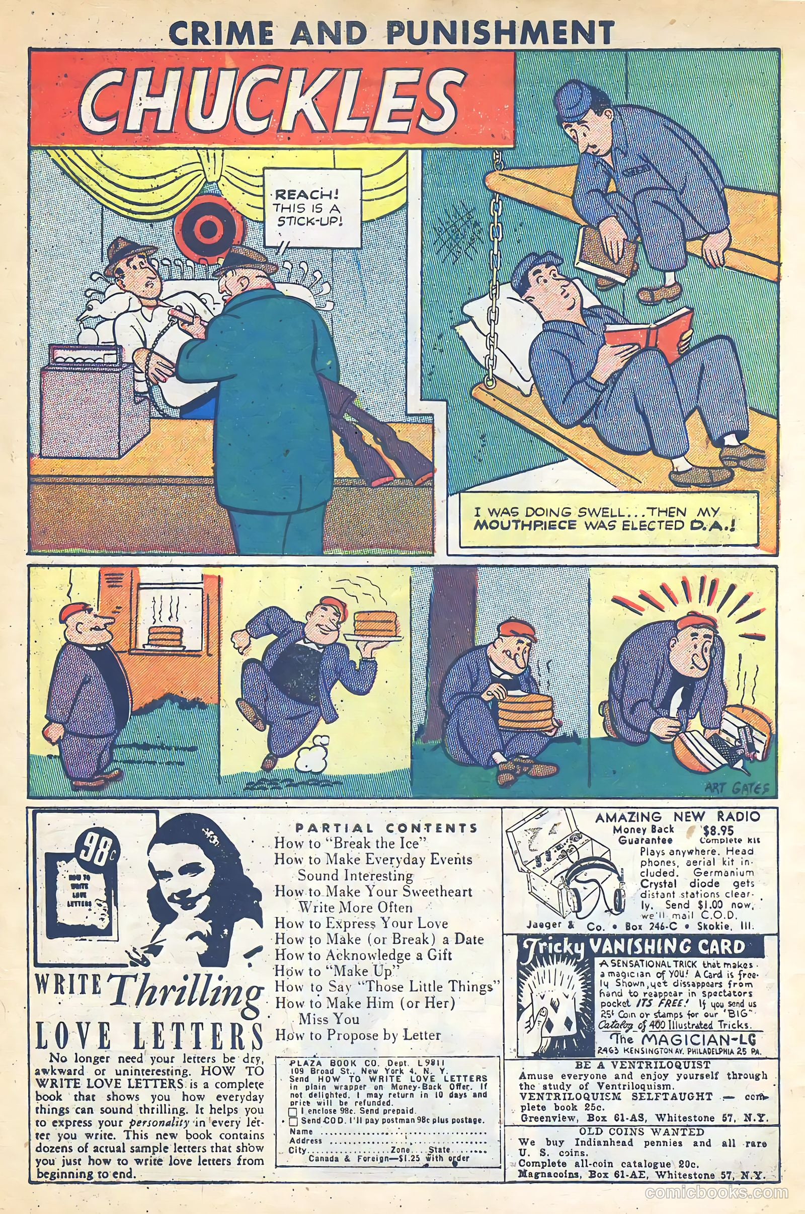 Crime and Punishment #58 (1953) — page 32 of 36