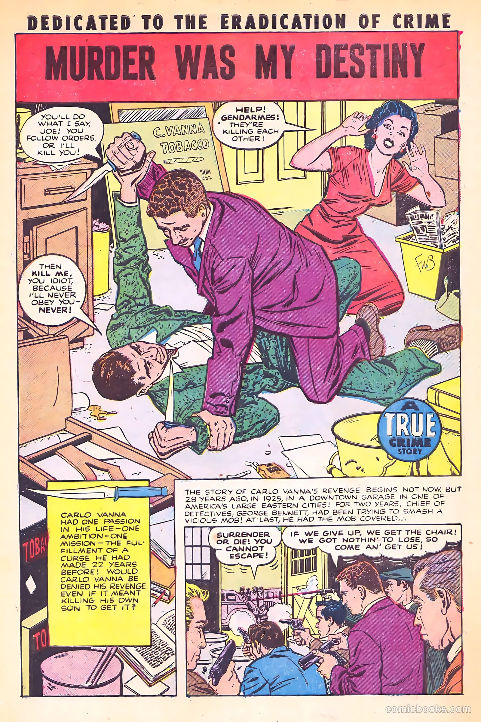 Crime and Punishment #59 (1953) — page 3 of 36