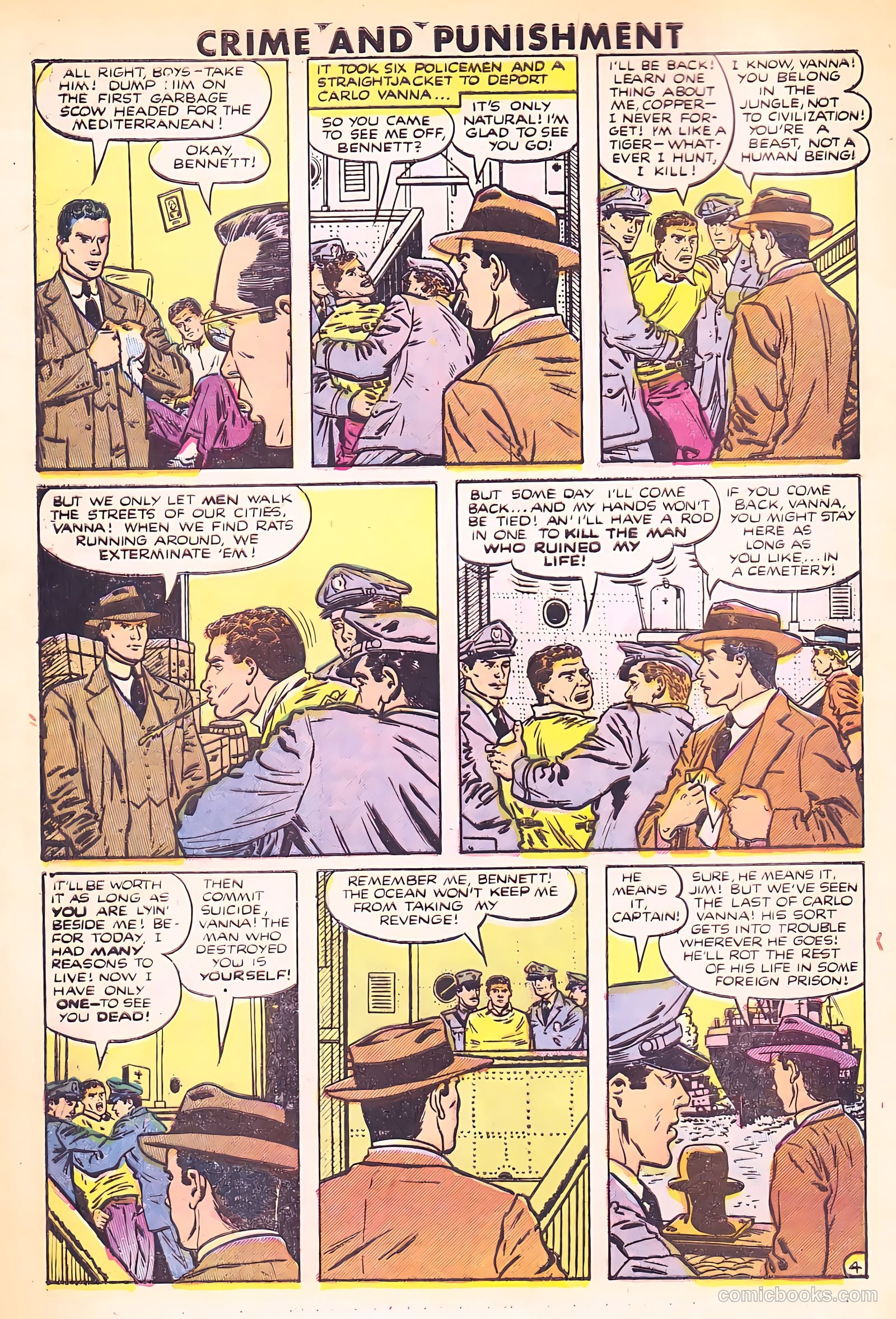 Crime and Punishment #59 (1953) — page 6 of 36