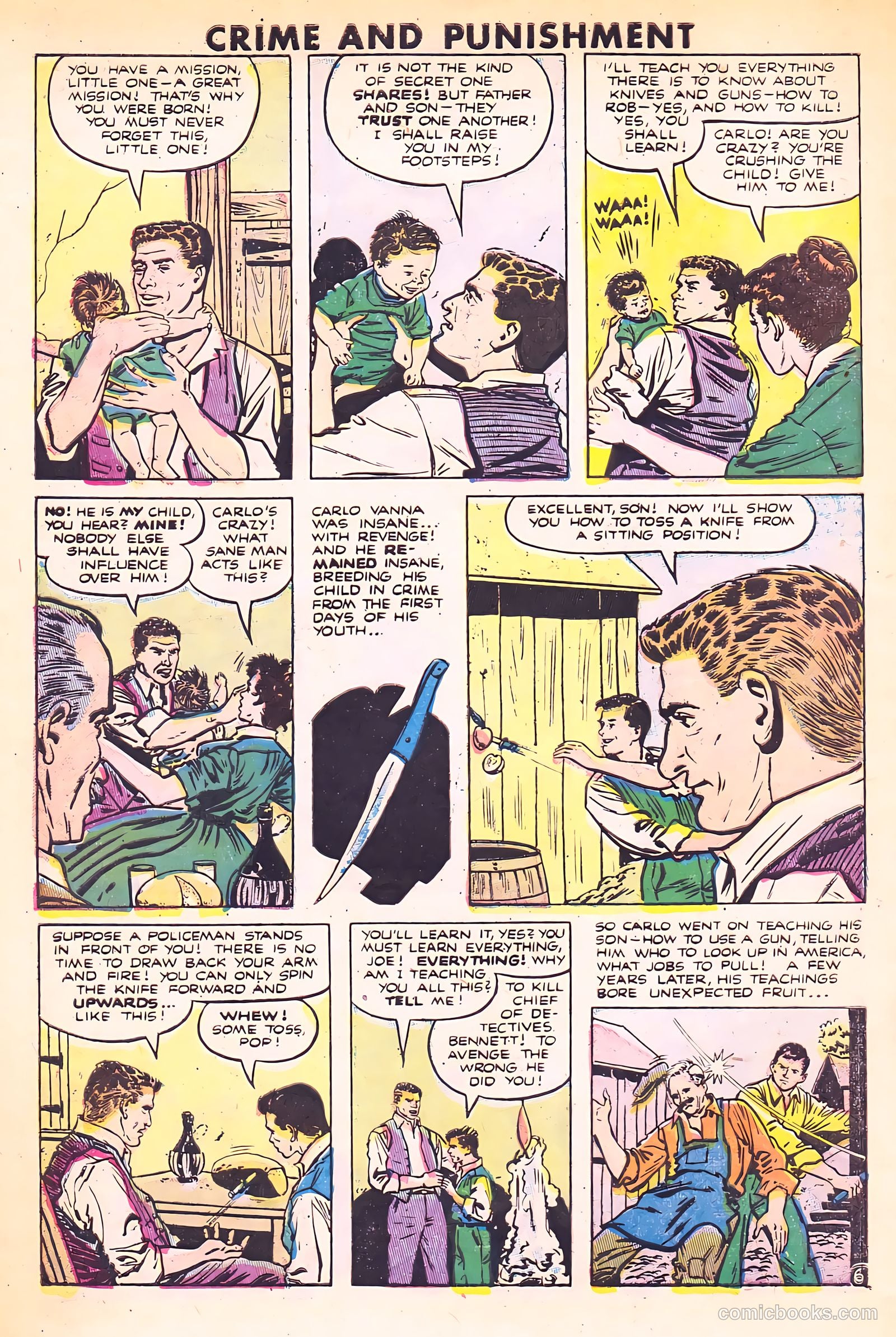 Crime and Punishment #59 (1953) — page 8 of 36