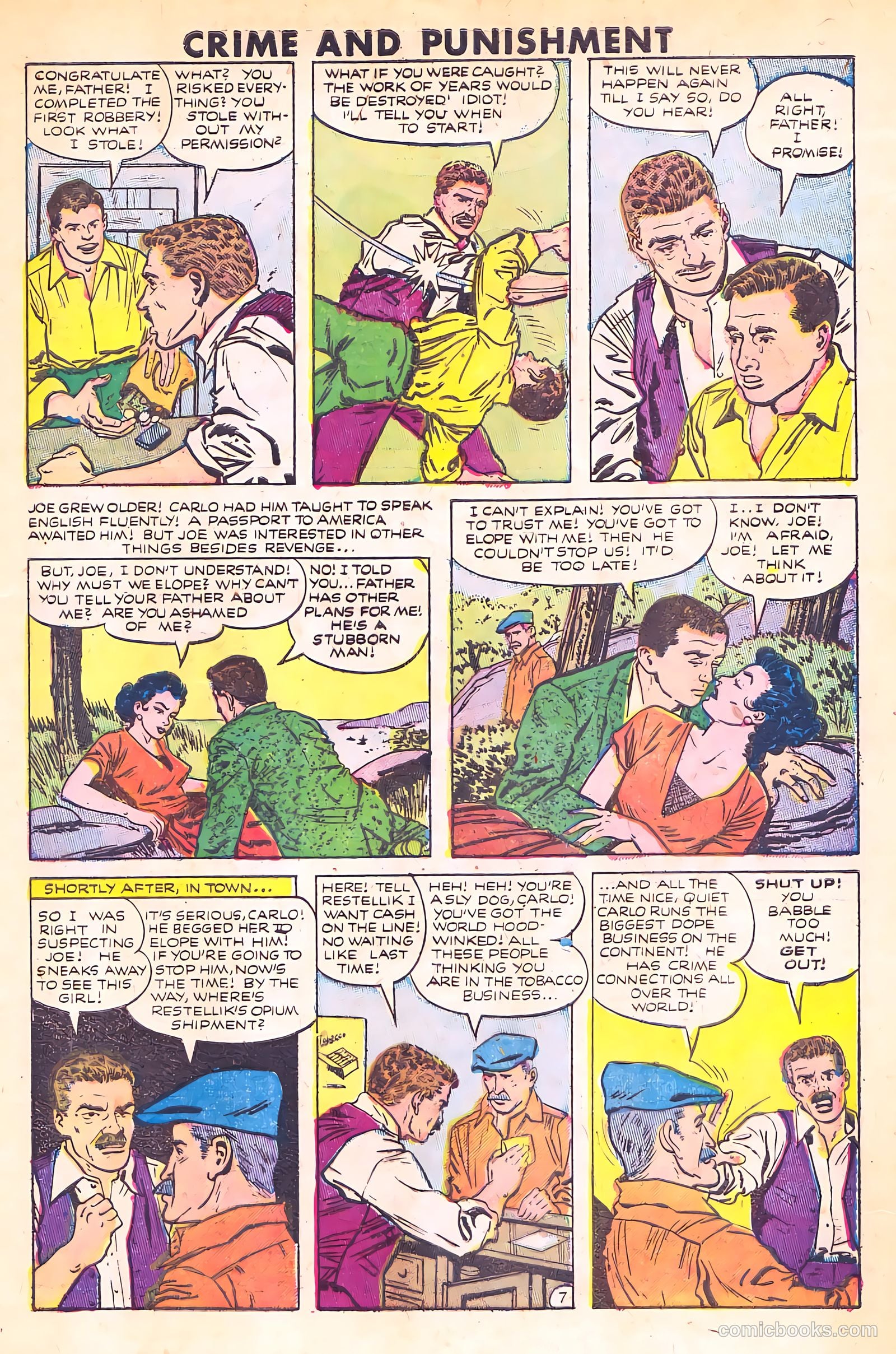 Crime and Punishment #59 (1953) — page 9 of 36