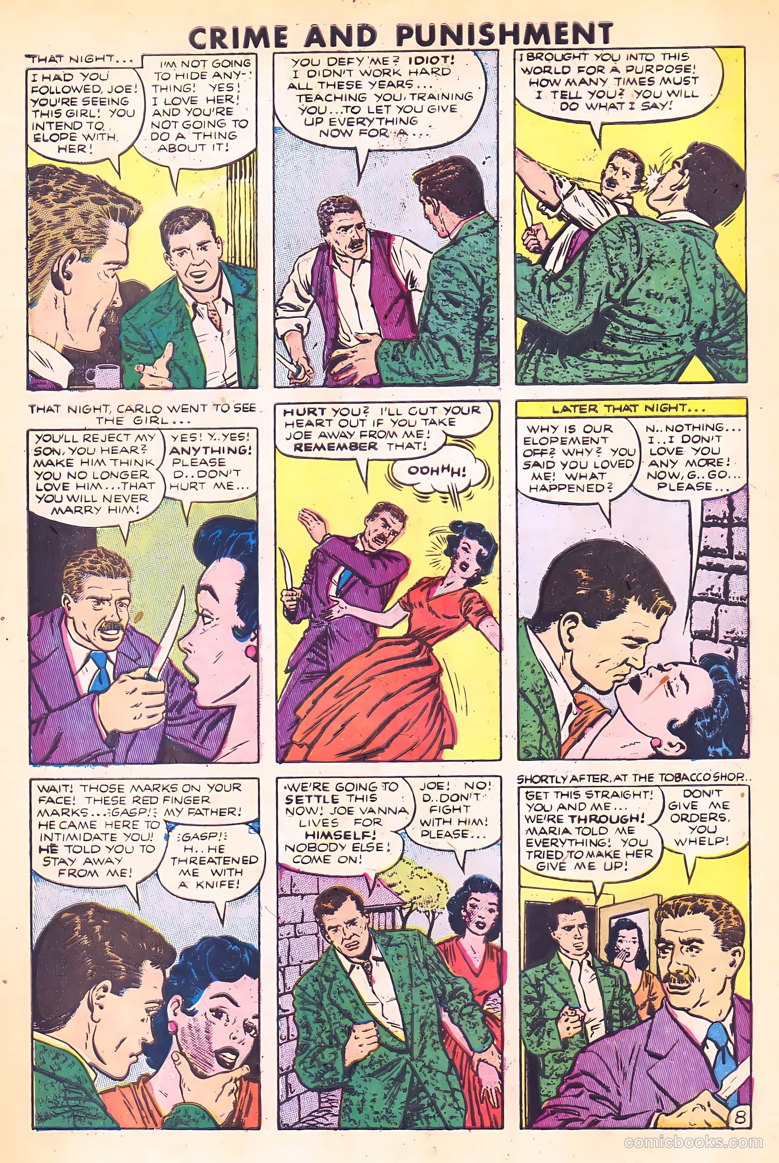 Crime and Punishment #59 (1953) — page 10 of 36