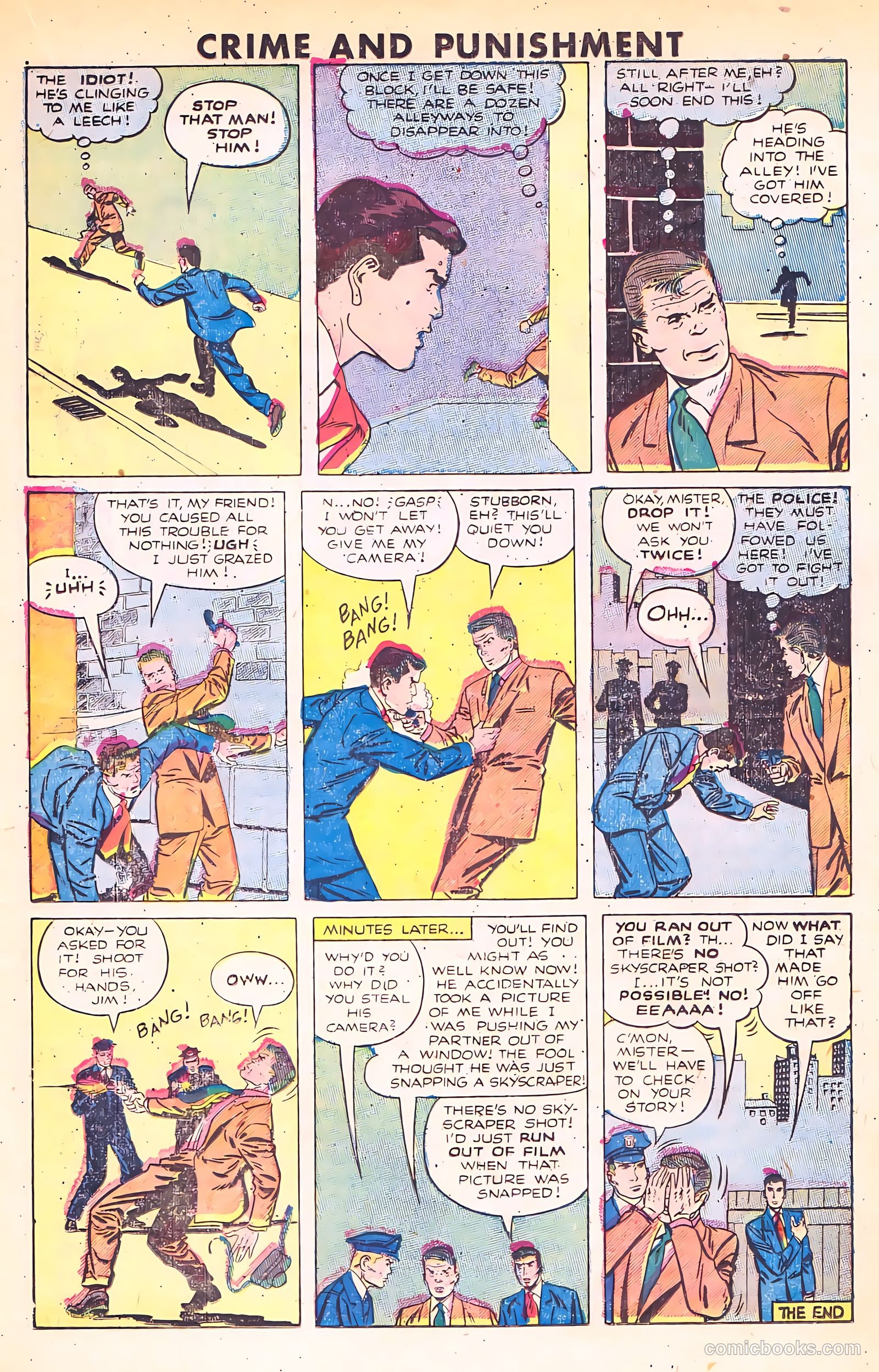 Crime and Punishment #59 (1953) — page 21 of 36
