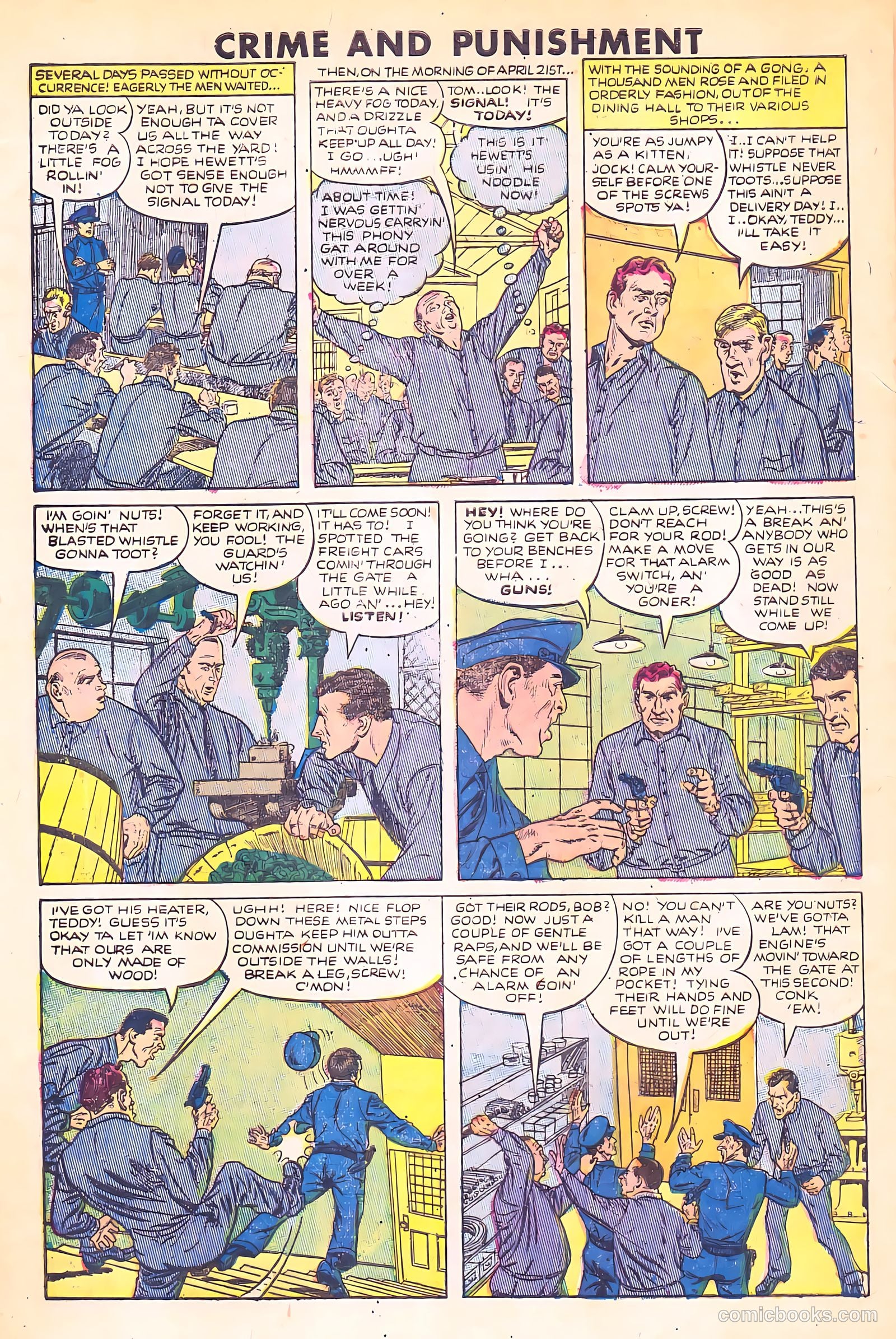 Crime and Punishment #59 (1953) — page 28 of 36