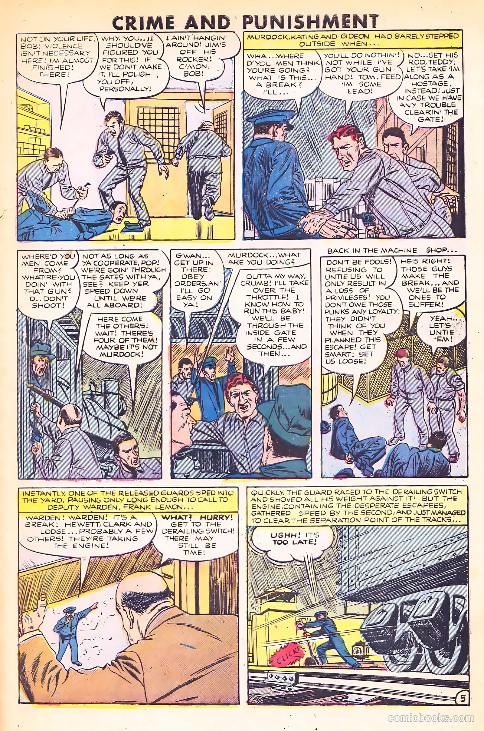 Crime and Punishment #59 (1953) — page 29 of 36
