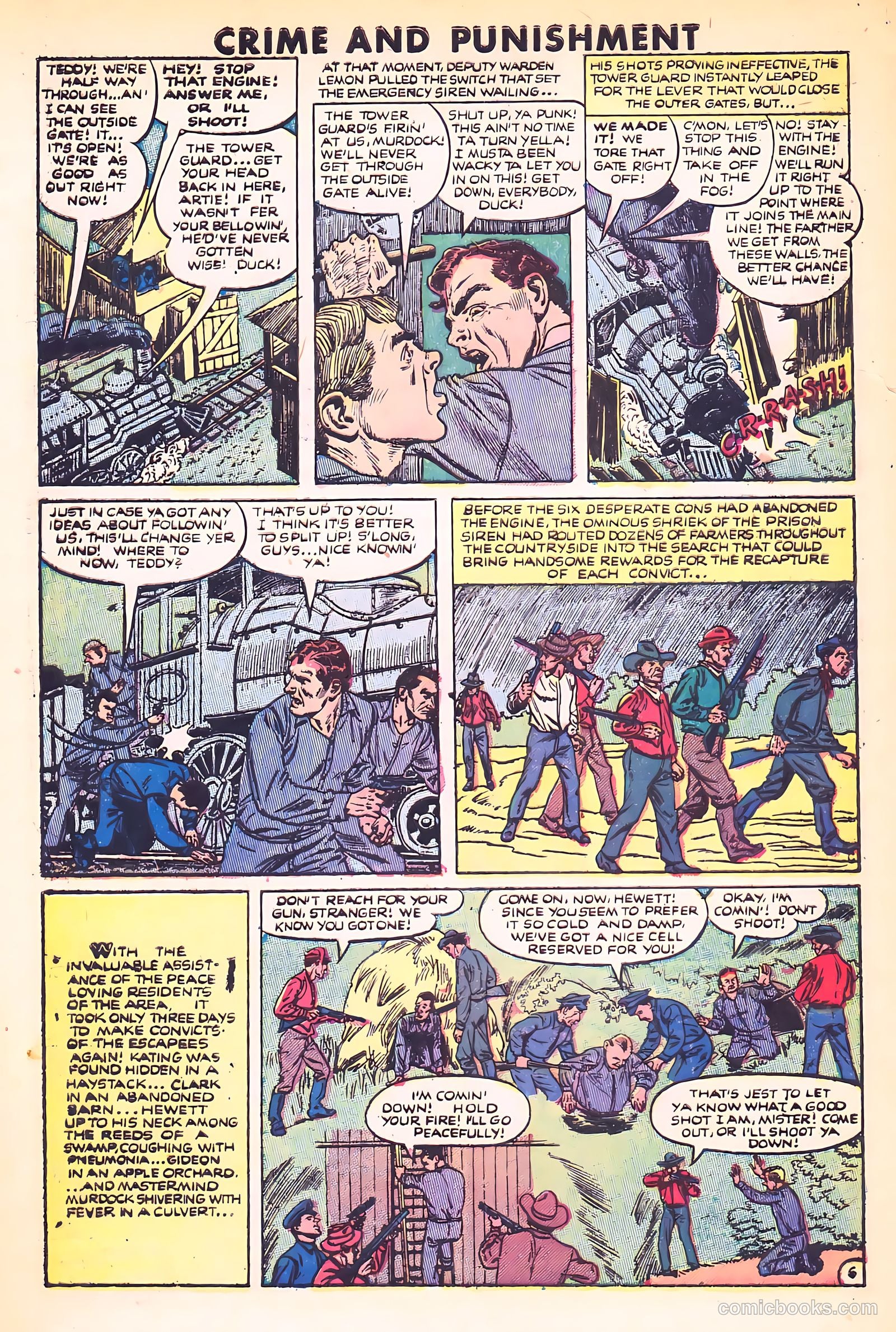 Crime and Punishment #59 (1953) — page 30 of 36