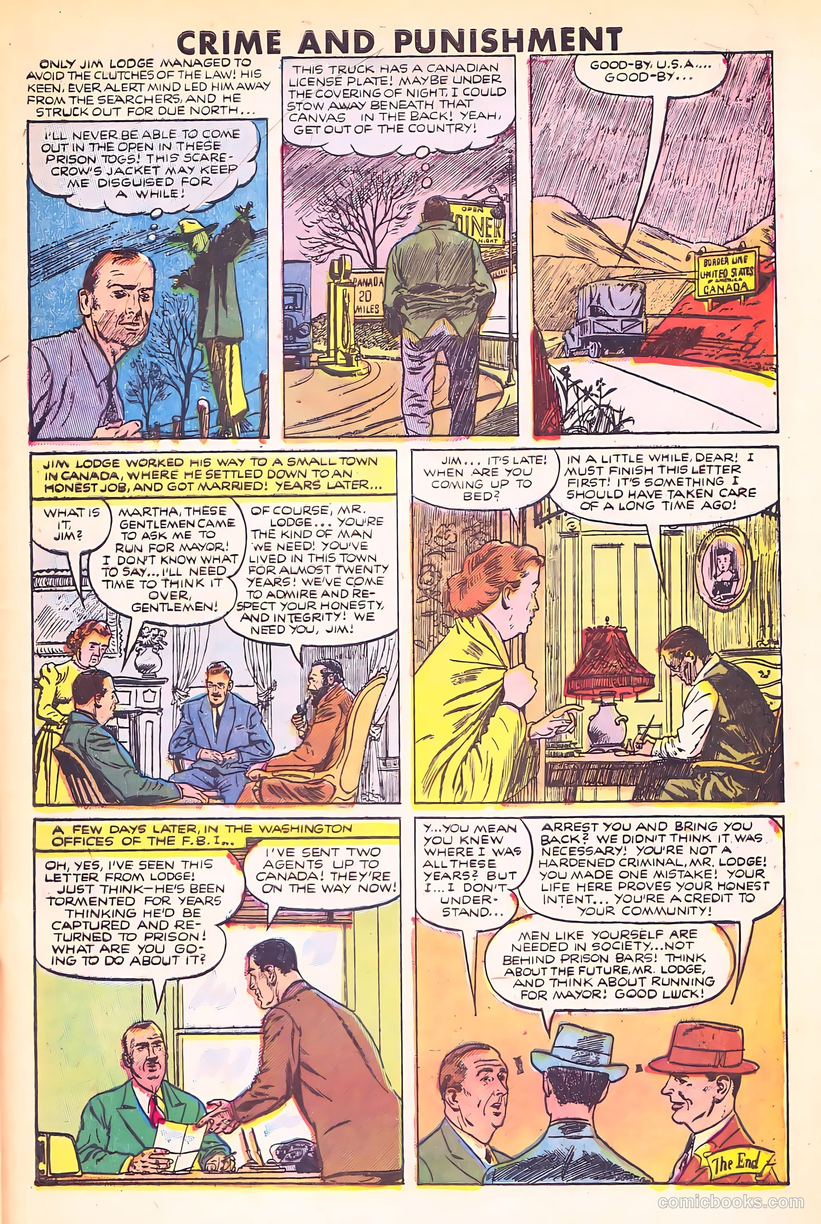 Crime and Punishment #59 (1953) — page 31 of 36