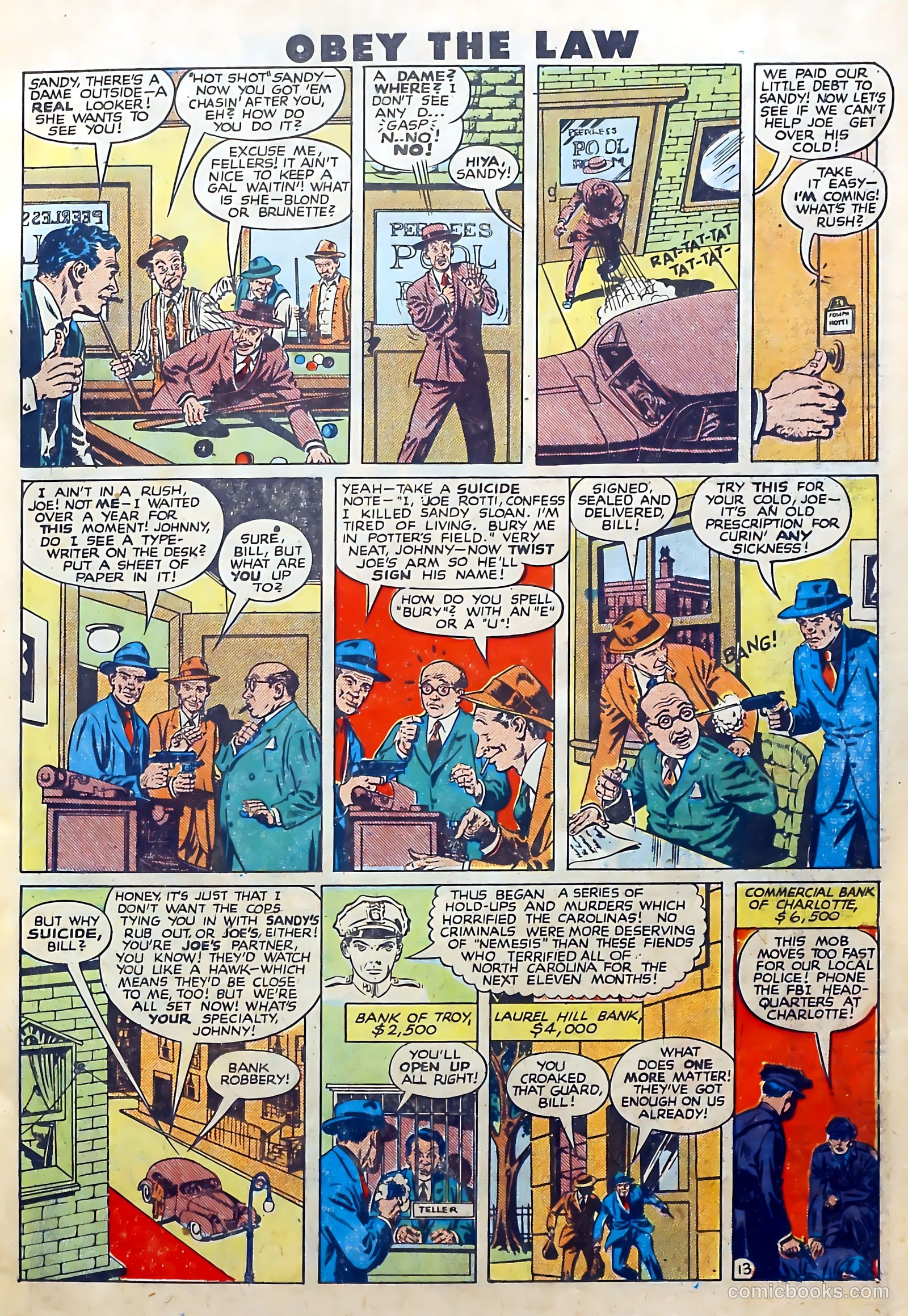 Crime and Punishment #6 (1948) — page 15 of 52