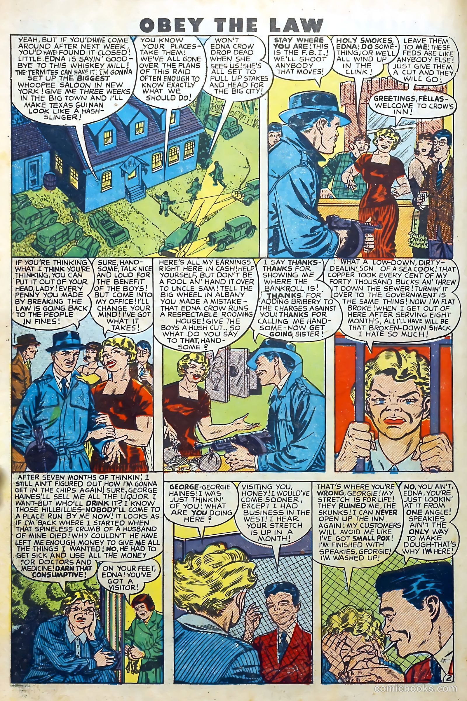 Crime and Punishment #6 (1948) — page 22 of 52