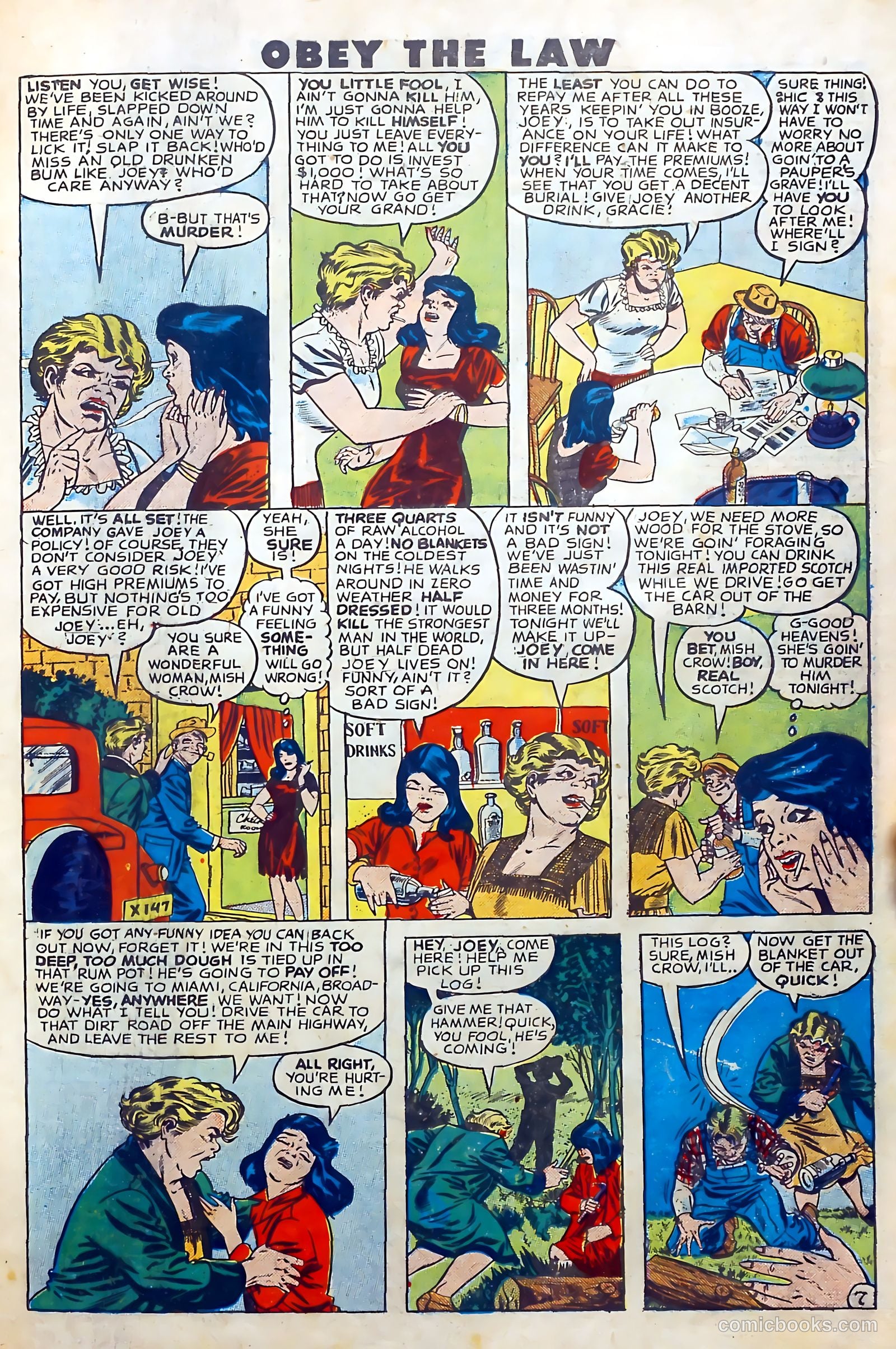 Crime and Punishment #6 (1948) — page 27 of 52