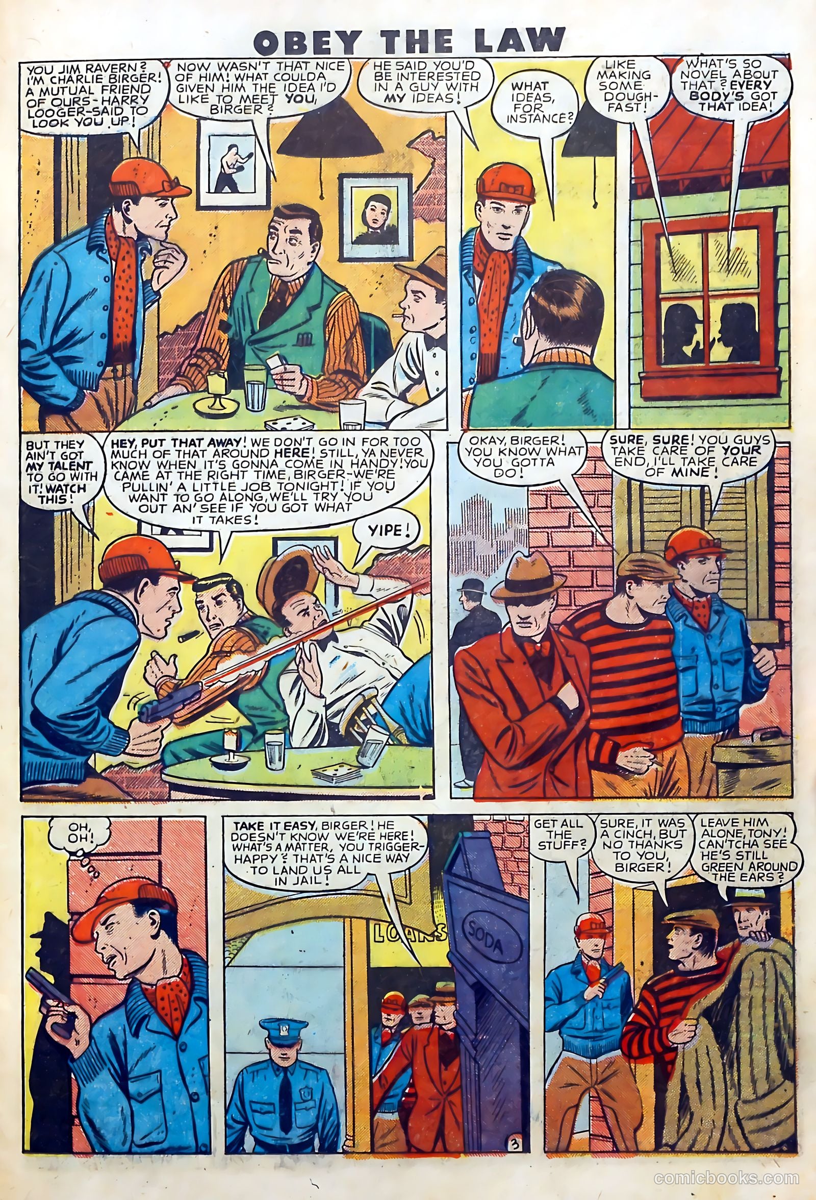 Crime and Punishment #6 (1948) — page 33 of 52
