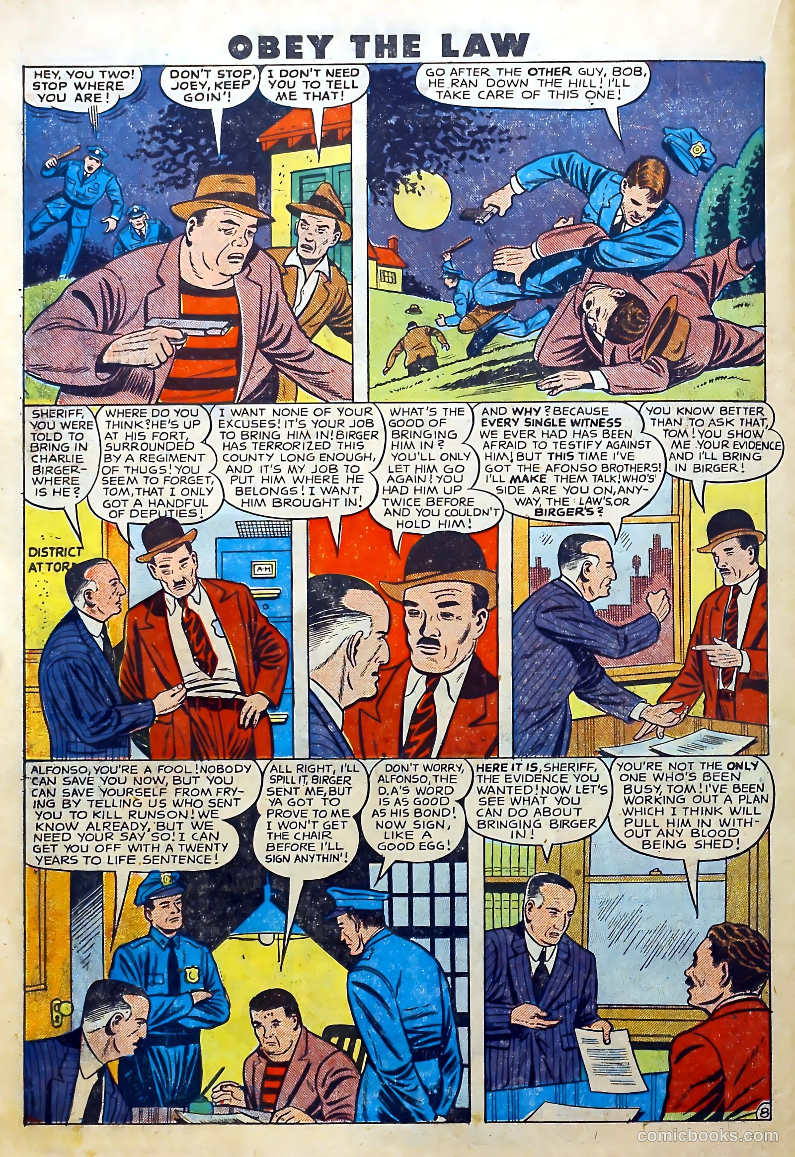 Crime and Punishment #6 (1948) — page 38 of 52