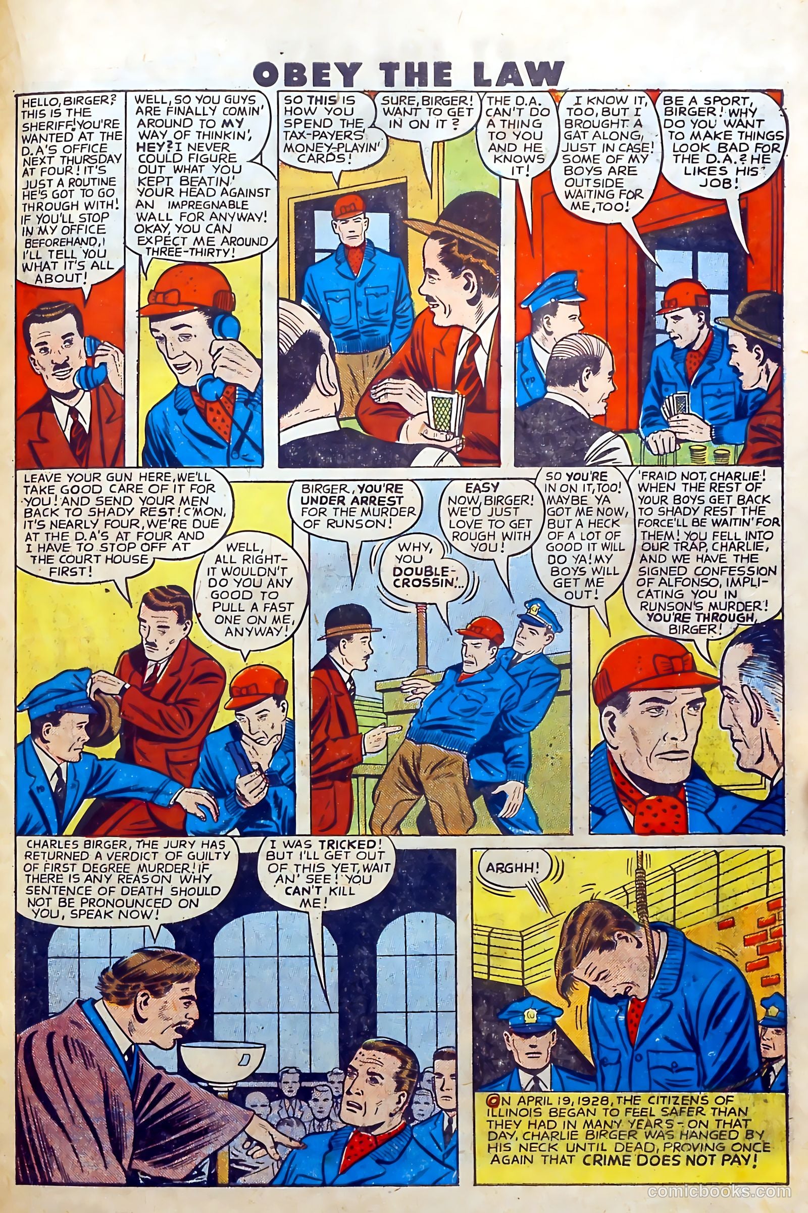 Crime and Punishment #6 (1948) — page 39 of 52