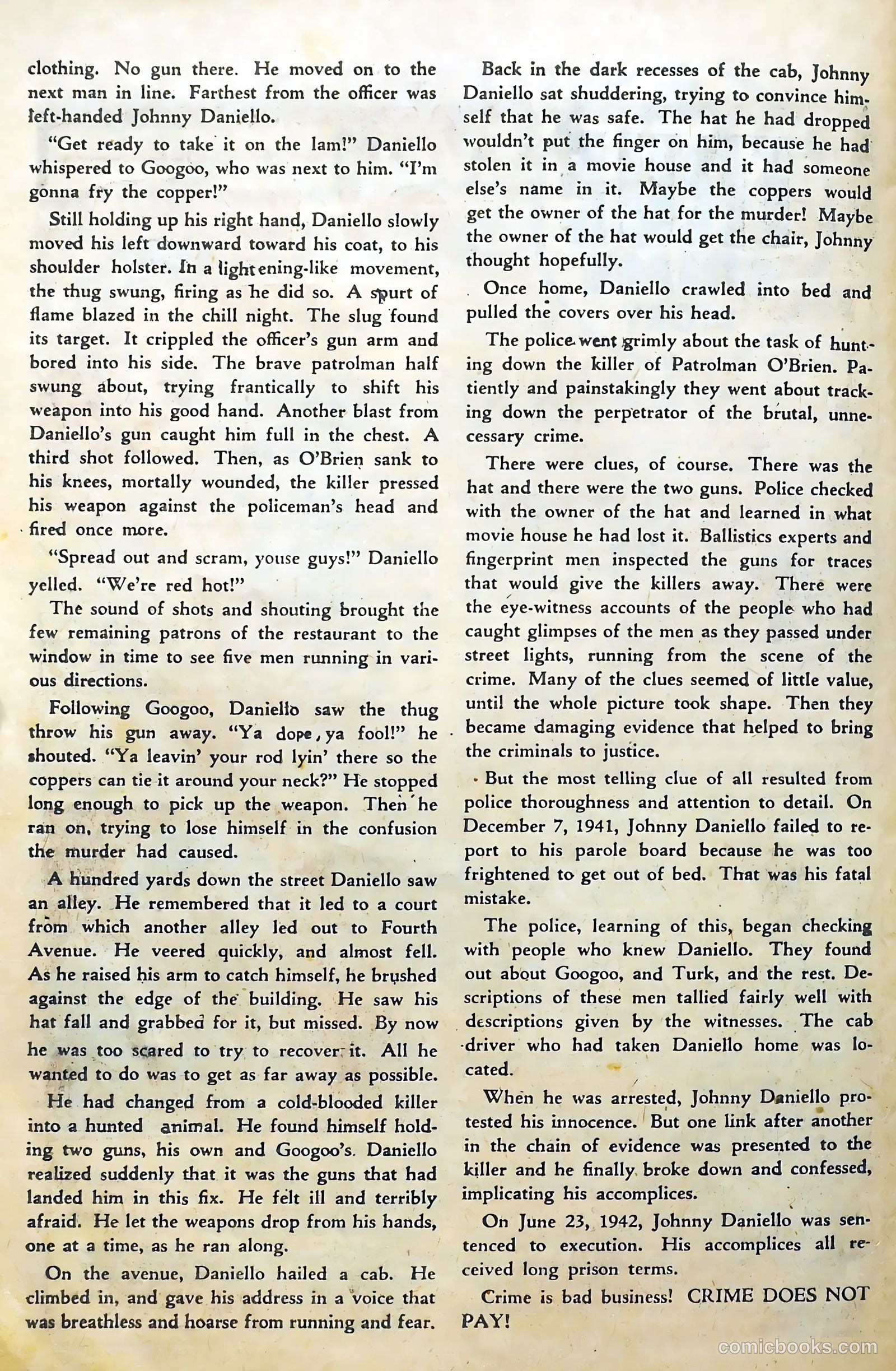 Crime and Punishment #6 (1948) — page 42 of 52