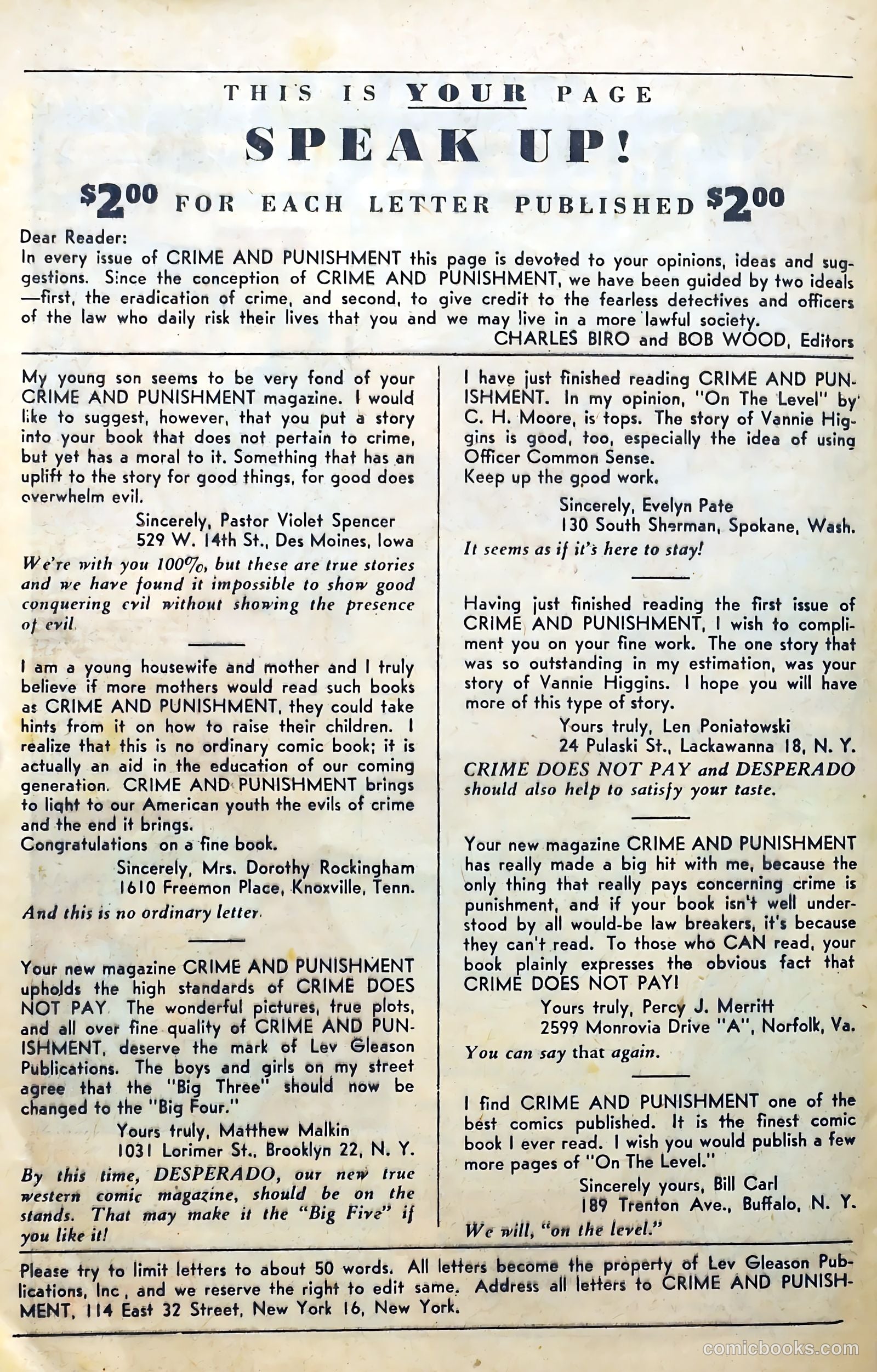 Crime and Punishment #6 (1948) — page 44 of 52