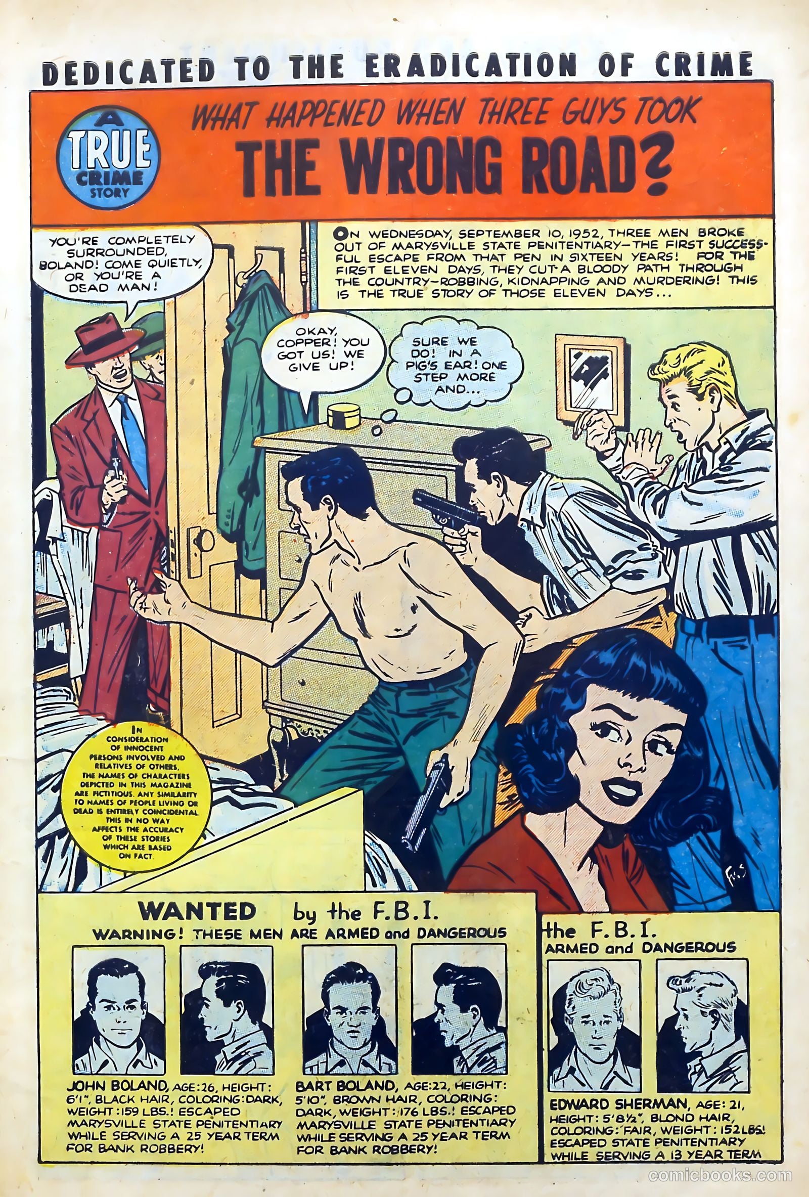 Crime and Punishment #60 (1953) — page 3 of 37
