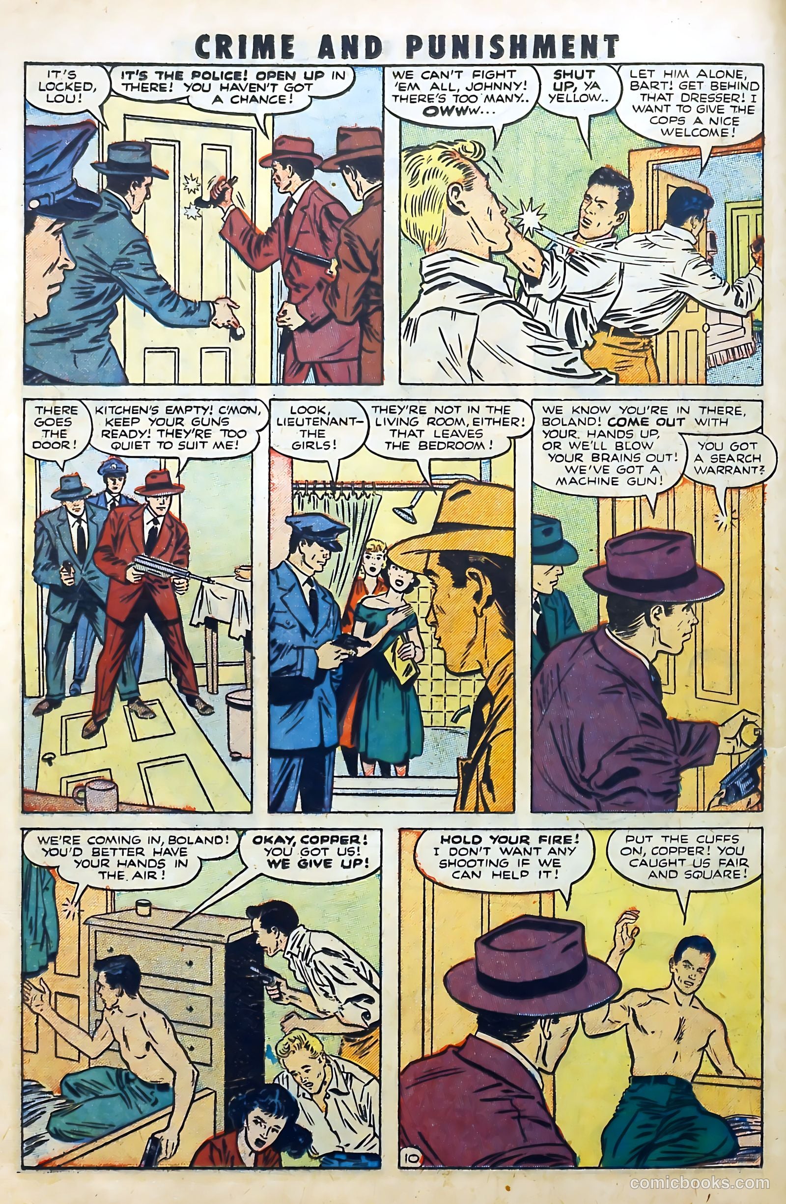 Crime and Punishment #60 (1953) — page 12 of 37