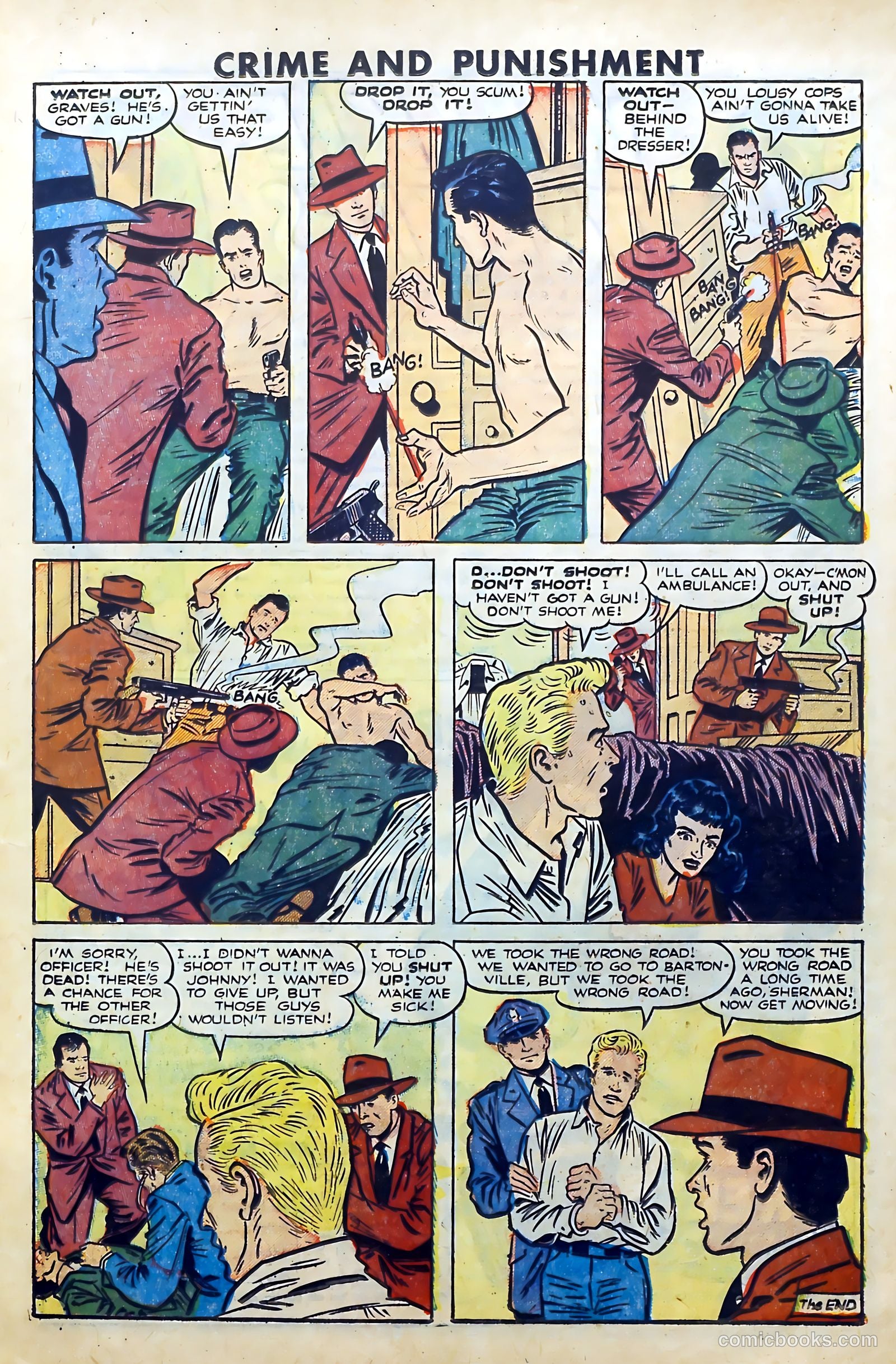 Crime and Punishment #60 (1953) — page 13 of 37
