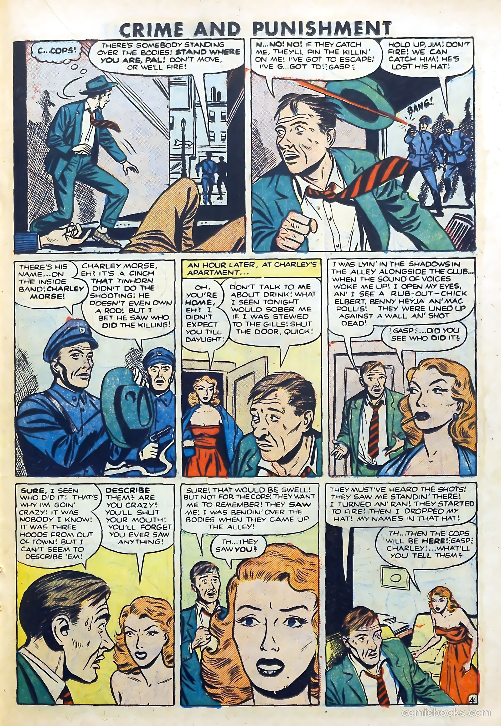 Crime and Punishment #60 (1953) — page 19 of 37