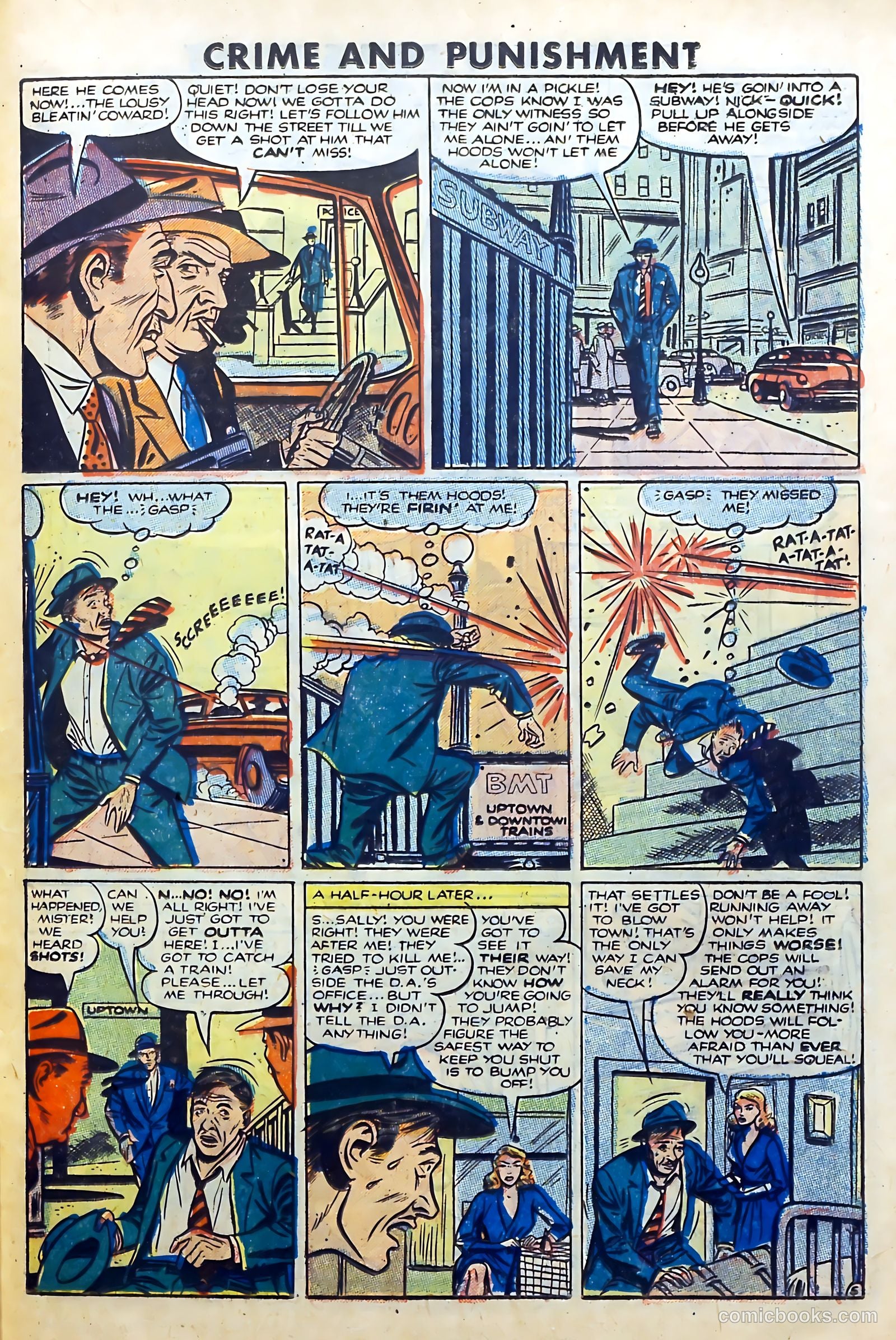 Crime and Punishment #60 (1953) — page 21 of 37
