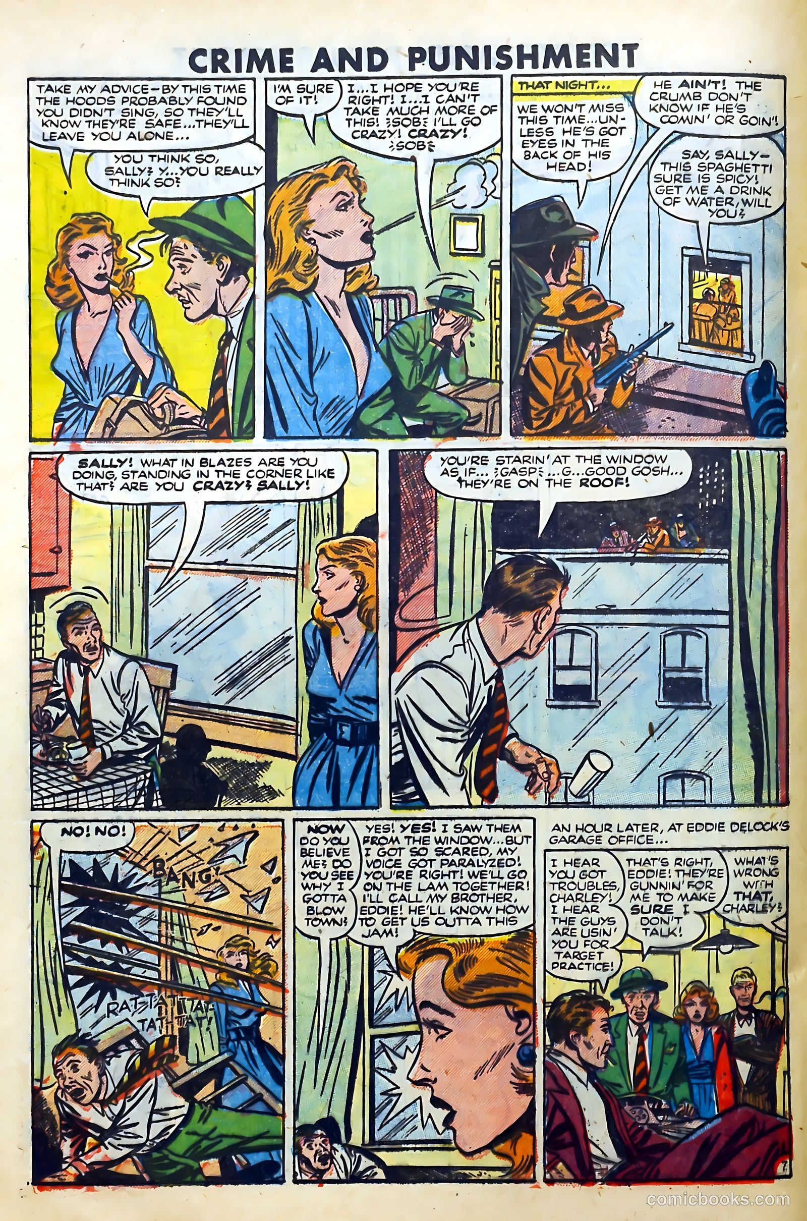 Crime and Punishment #60 (1953) — page 22 of 37