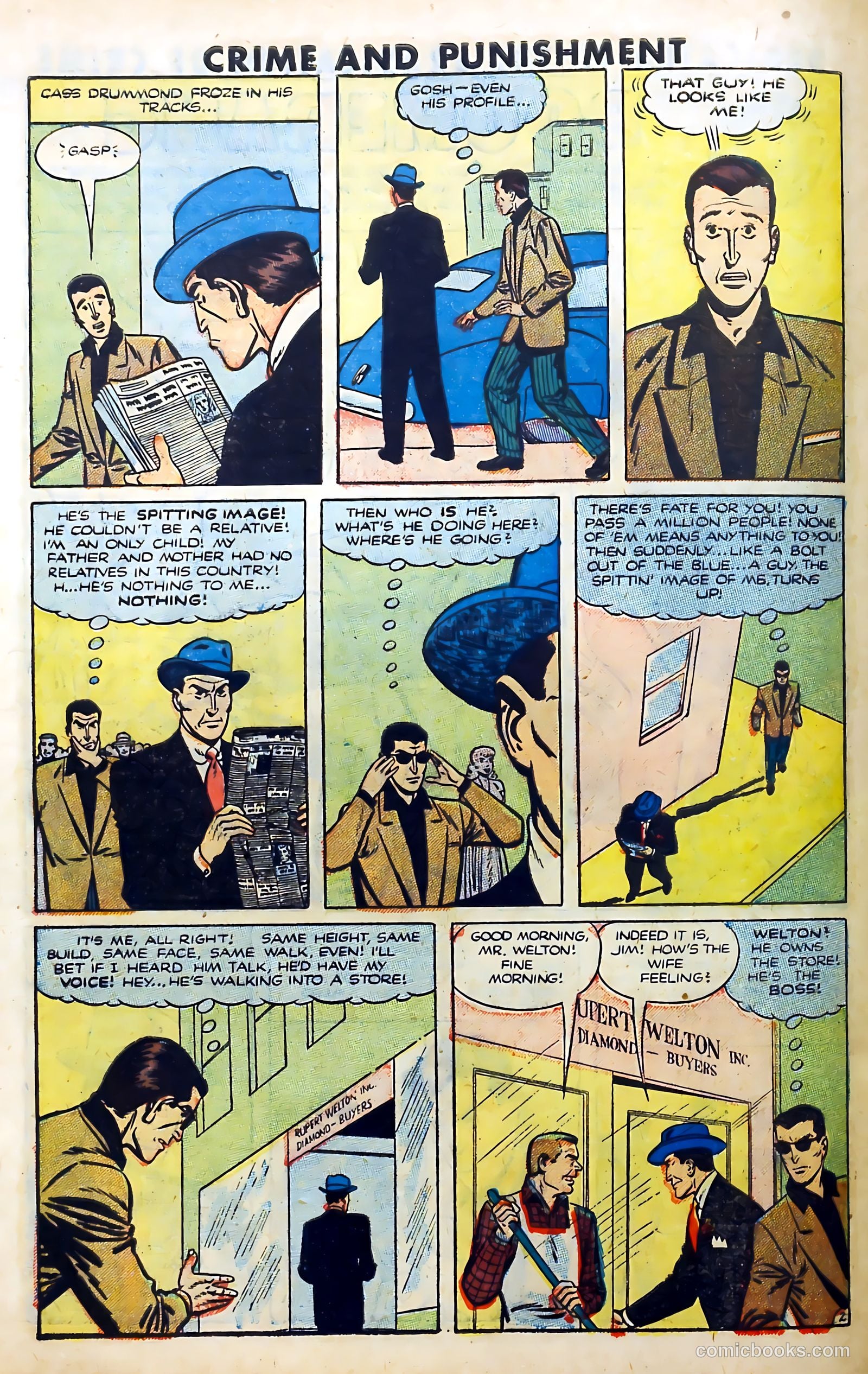 Crime and Punishment #60 (1953) — page 28 of 37
