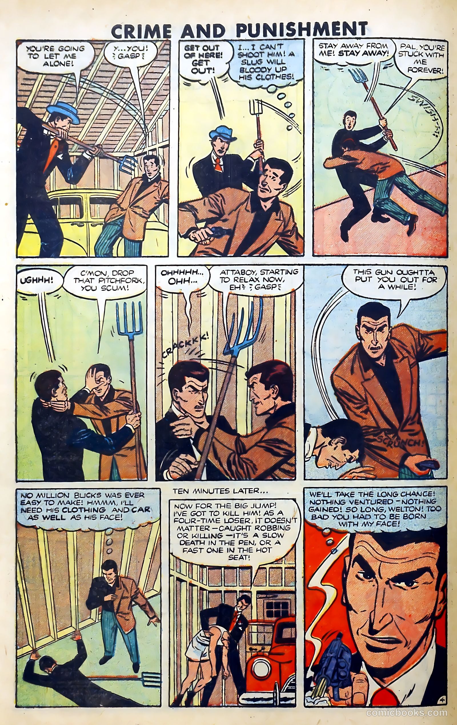 Crime and Punishment #60 (1953) — page 30 of 37