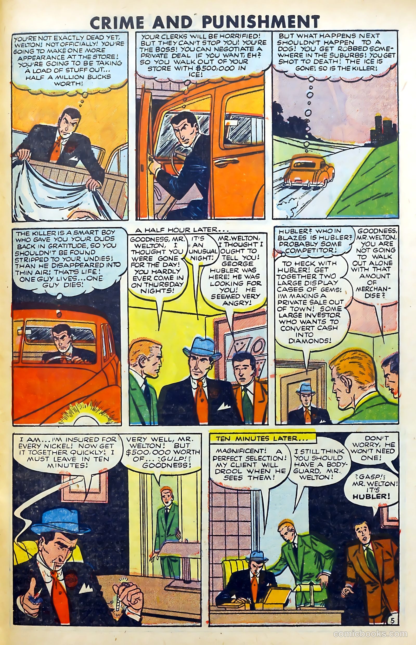 Crime and Punishment #60 (1953) — page 31 of 37
