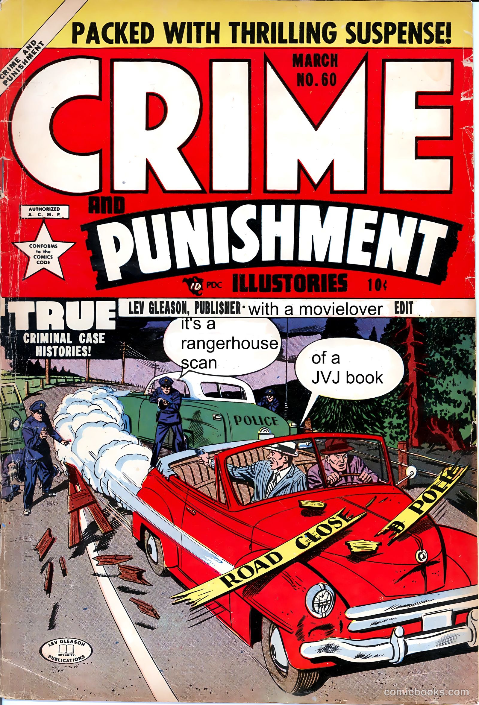 Crime and Punishment #60 (1953) — page 37 of 37