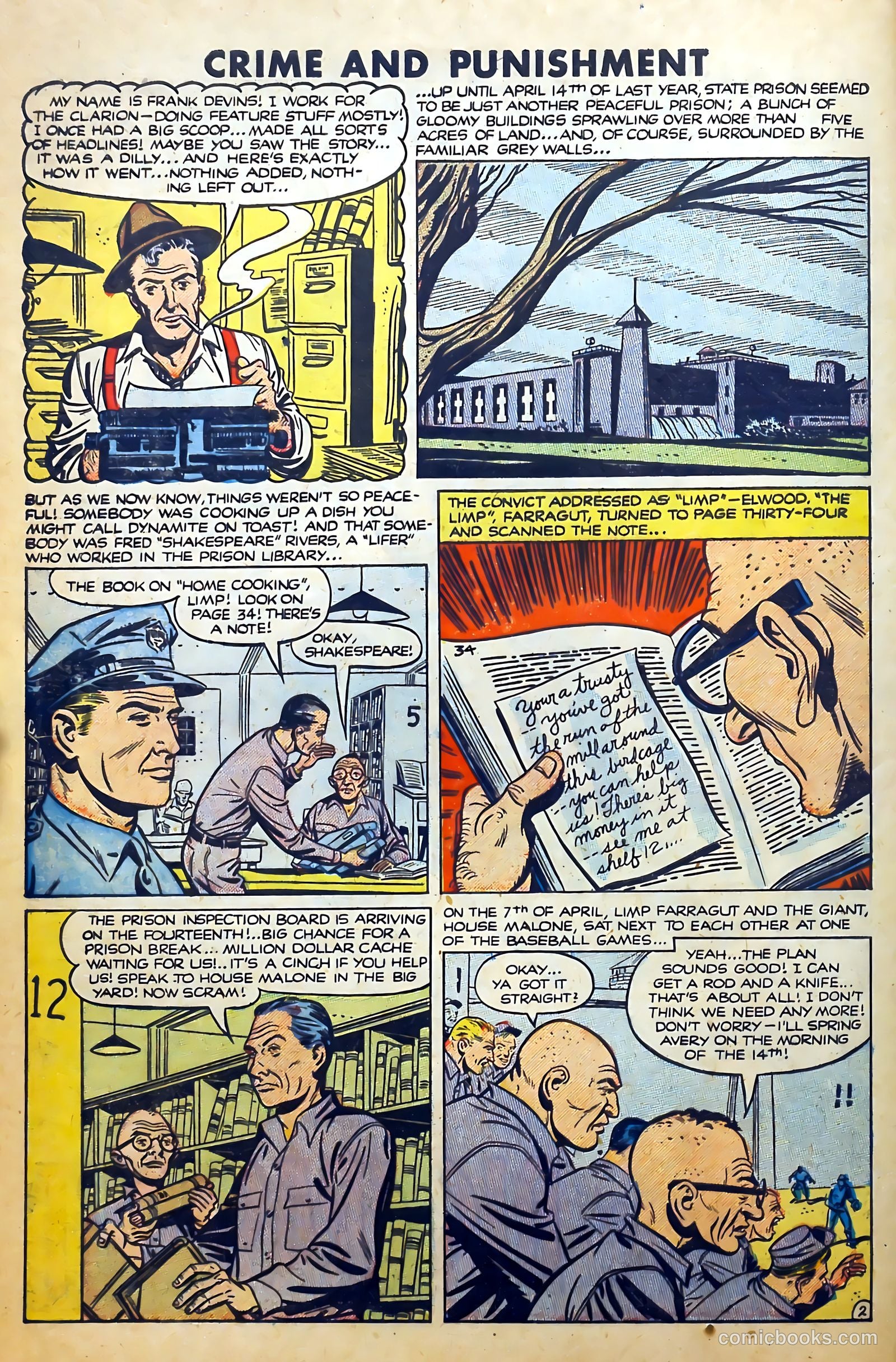 Crime and Punishment #61 (1953) — page 4 of 36