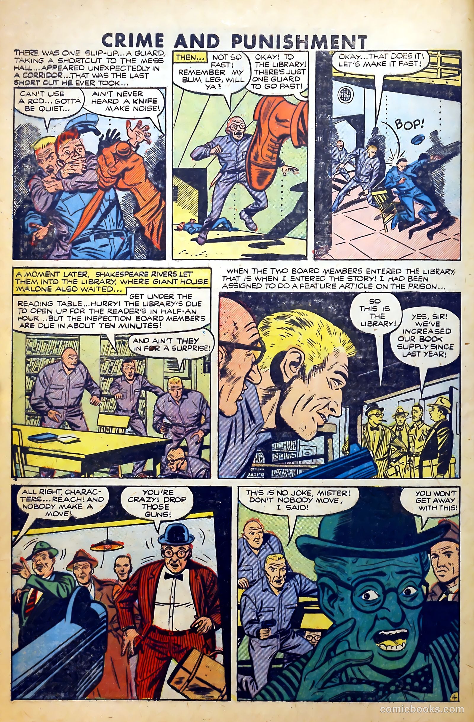 Crime and Punishment #61 (1953) — page 6 of 36
