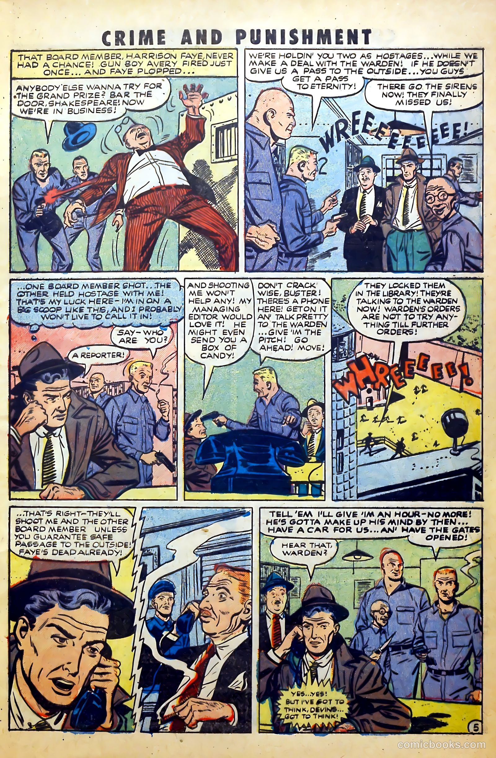 Crime and Punishment #61 (1953) — page 7 of 36