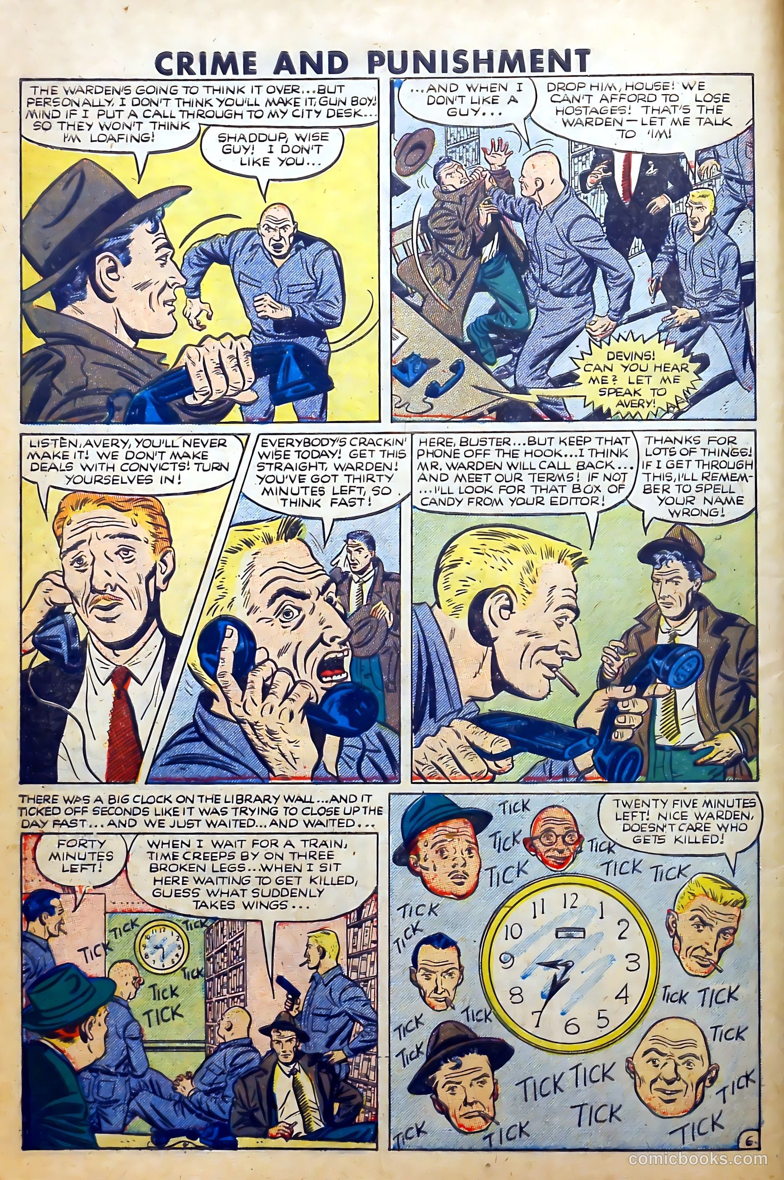 Crime and Punishment #61 (1953) — page 8 of 36