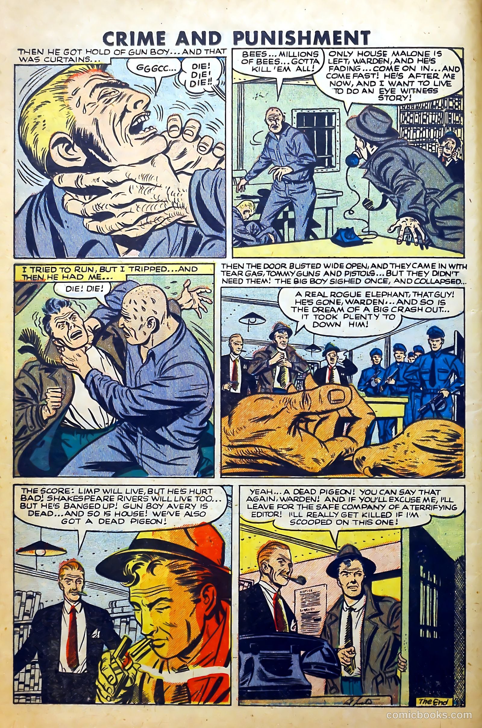Crime and Punishment #61 (1953) — page 12 of 36