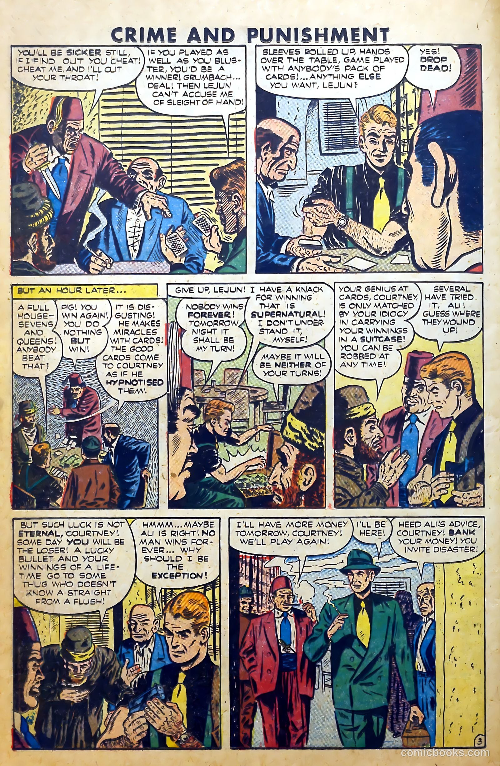 Crime and Punishment #61 (1953) — page 16 of 36
