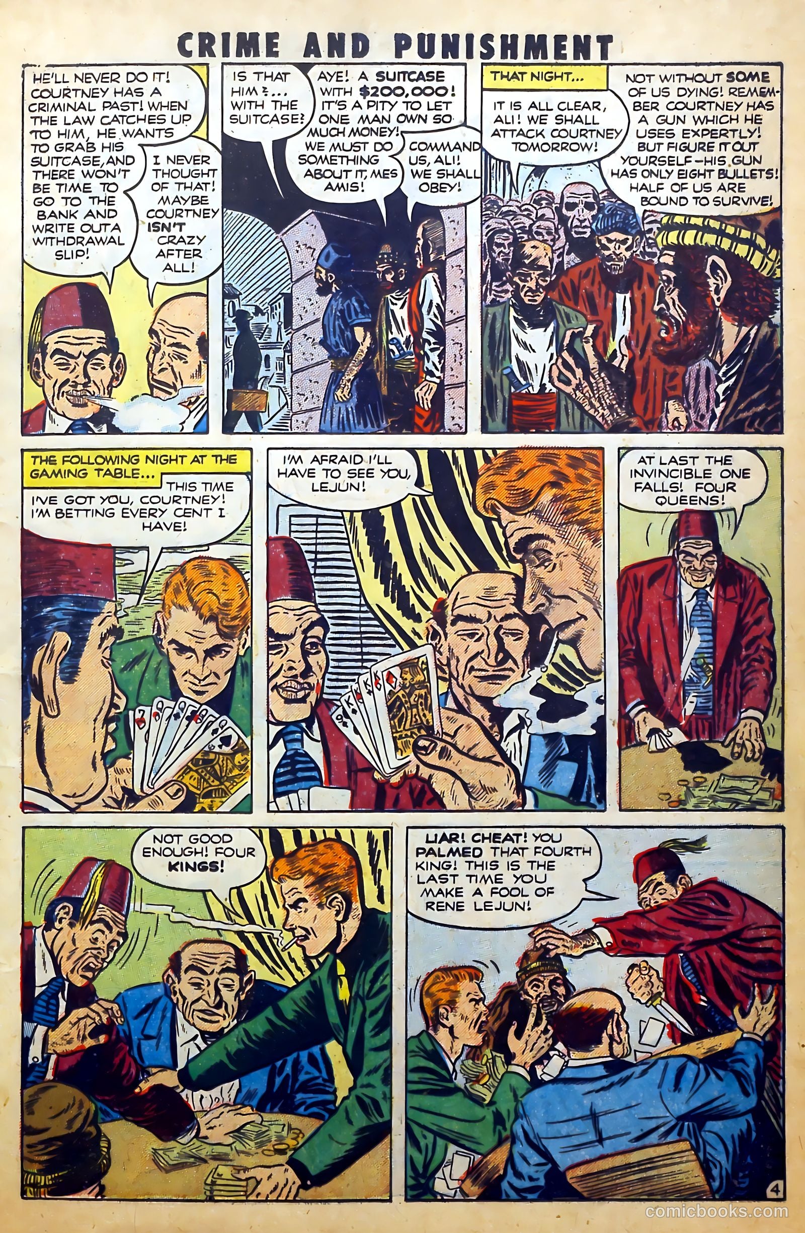 Crime and Punishment #61 (1953) — page 17 of 36