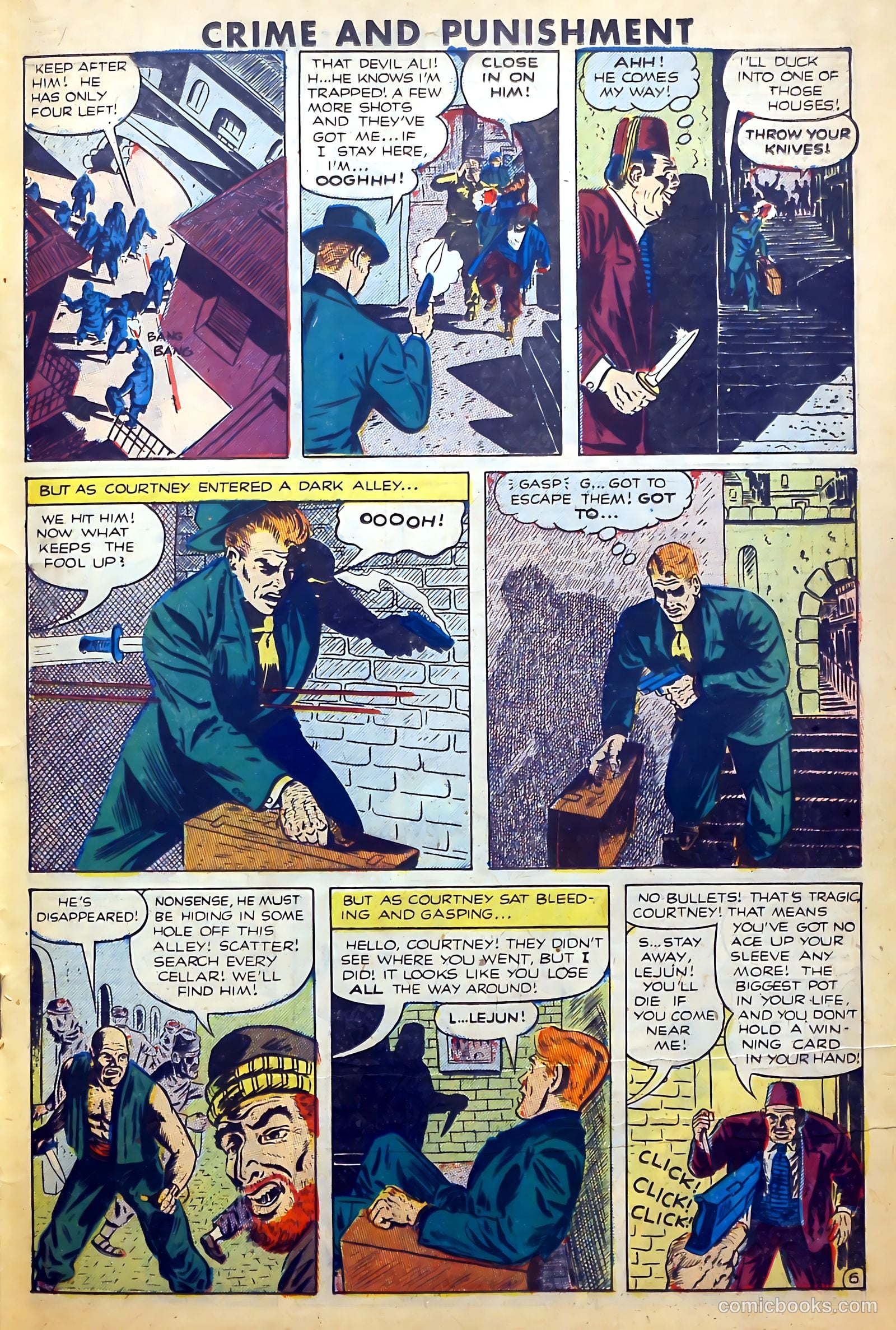 Crime and Punishment #61 (1953) — page 19 of 36