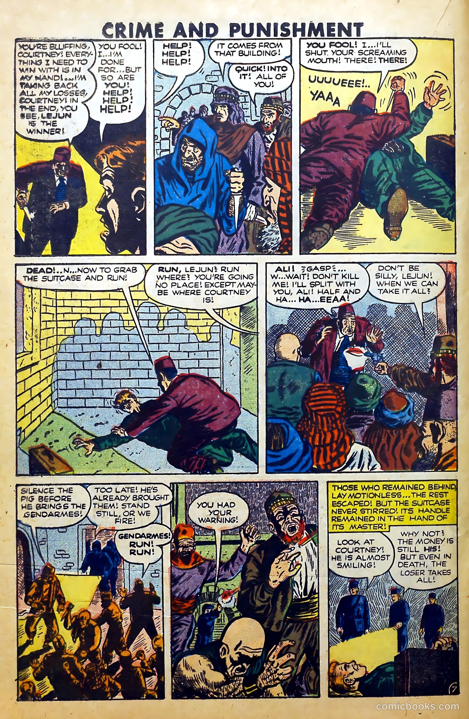 Crime and Punishment #61 (1953) — page 20 of 36
